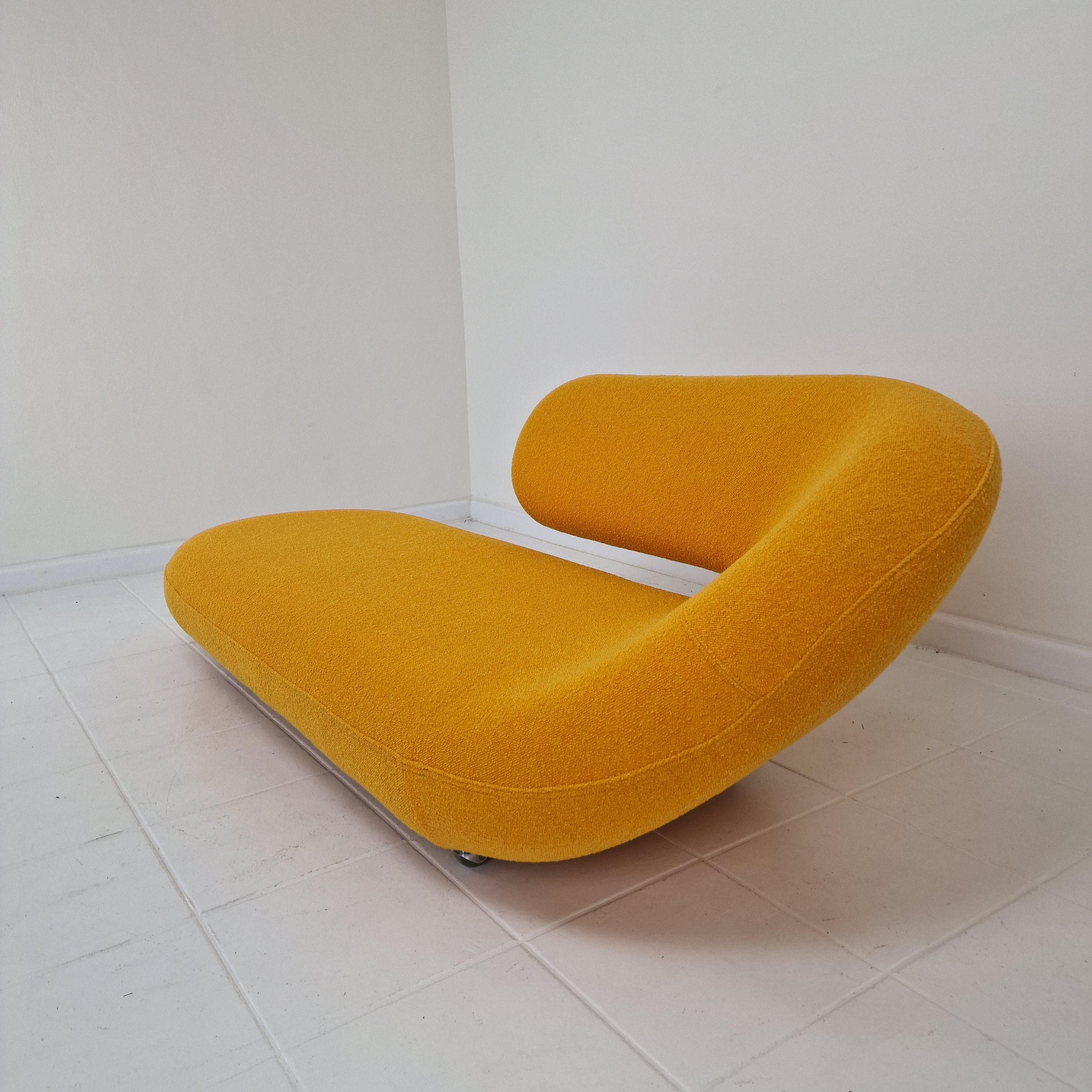 Chaise longue Cléopâtre de Geoffrey Harcourt pour Artifort, 1970 Excellent état - En vente à Oud Beijerland, NL