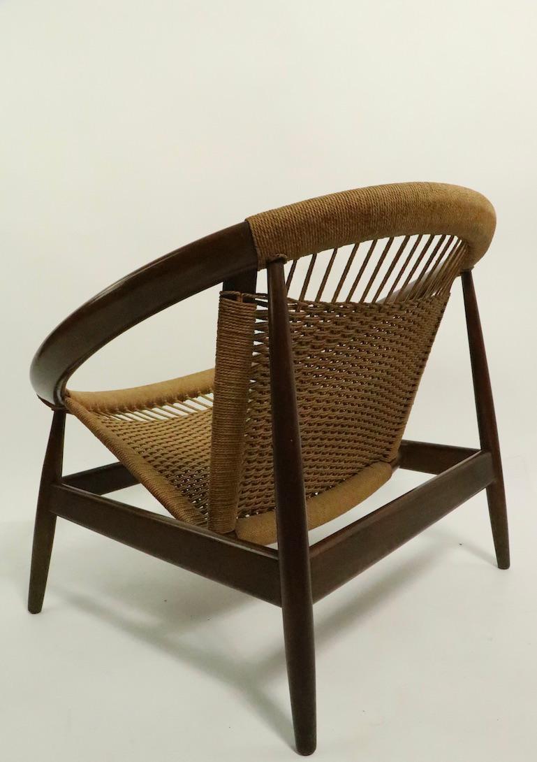 Iconic Danish Modern Ringstol Chair by Illum Wikkelso 4