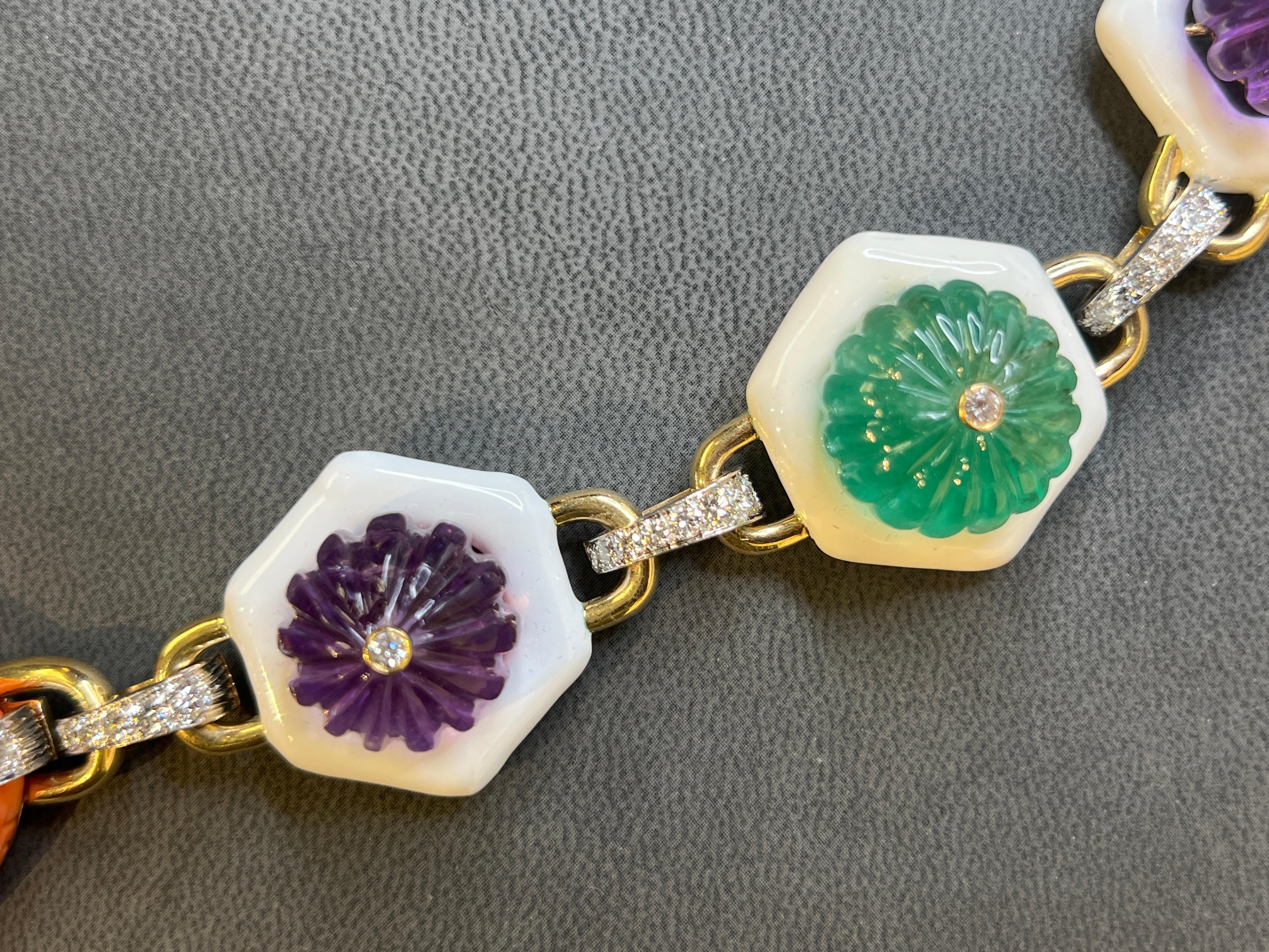 Collier IConone David Webb en vente 8