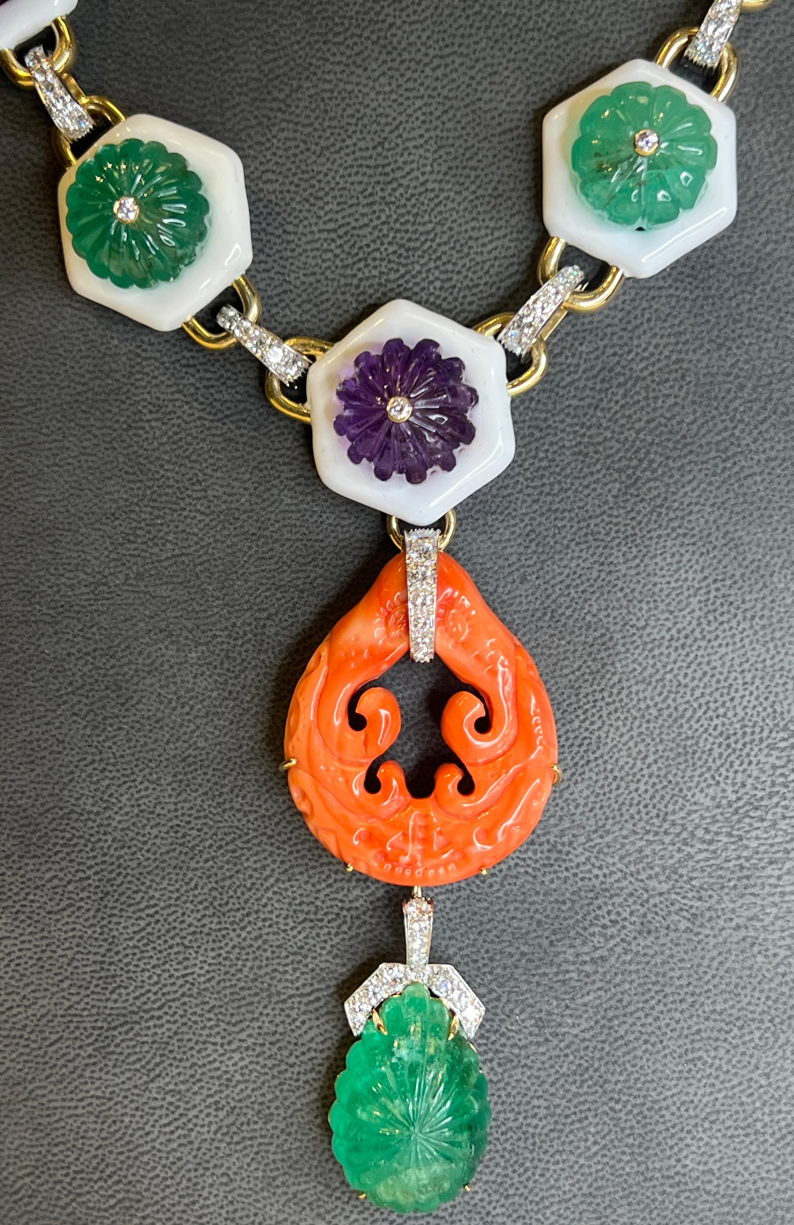 Collier IConone David Webb en vente 9