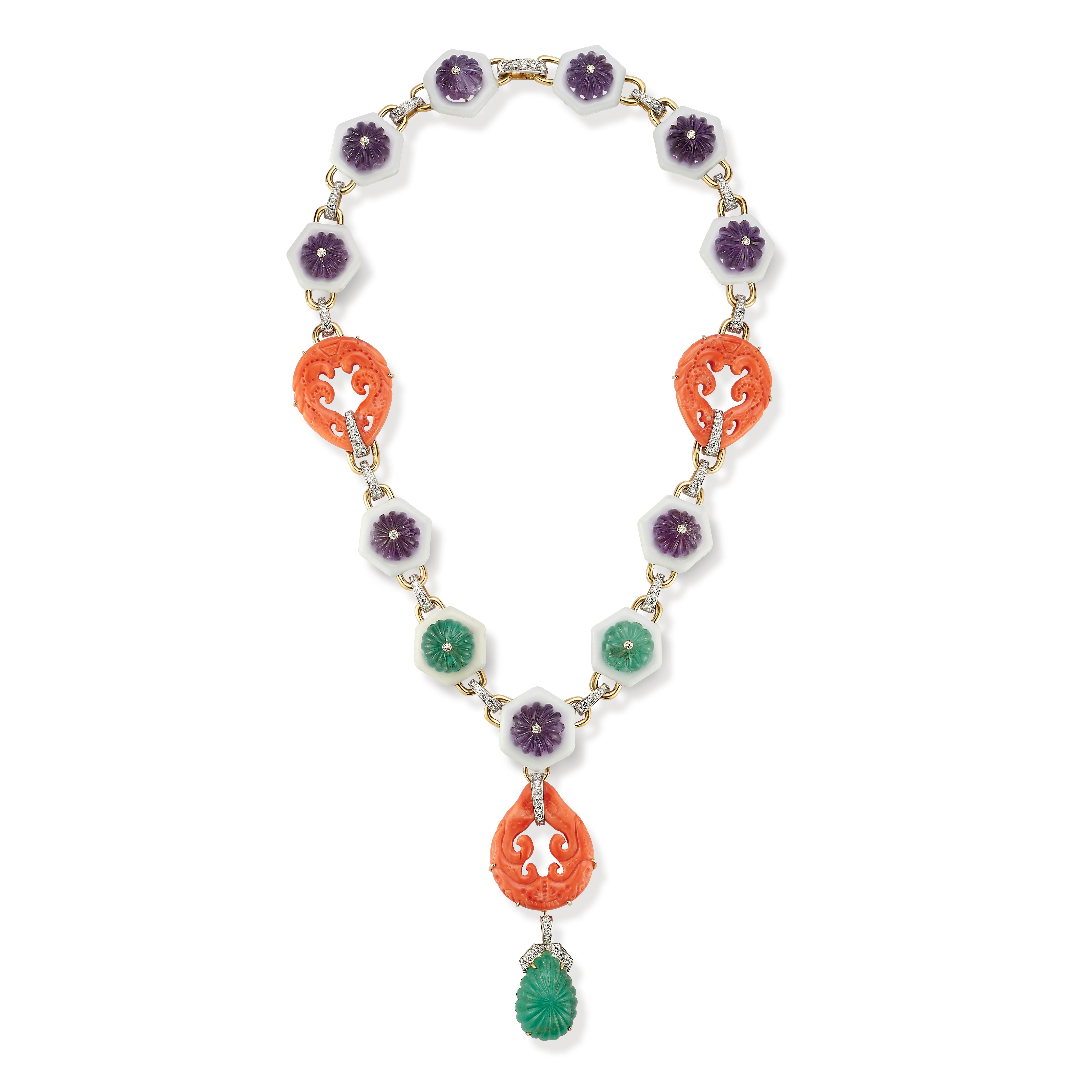 Collier IConone David Webb en vente 1