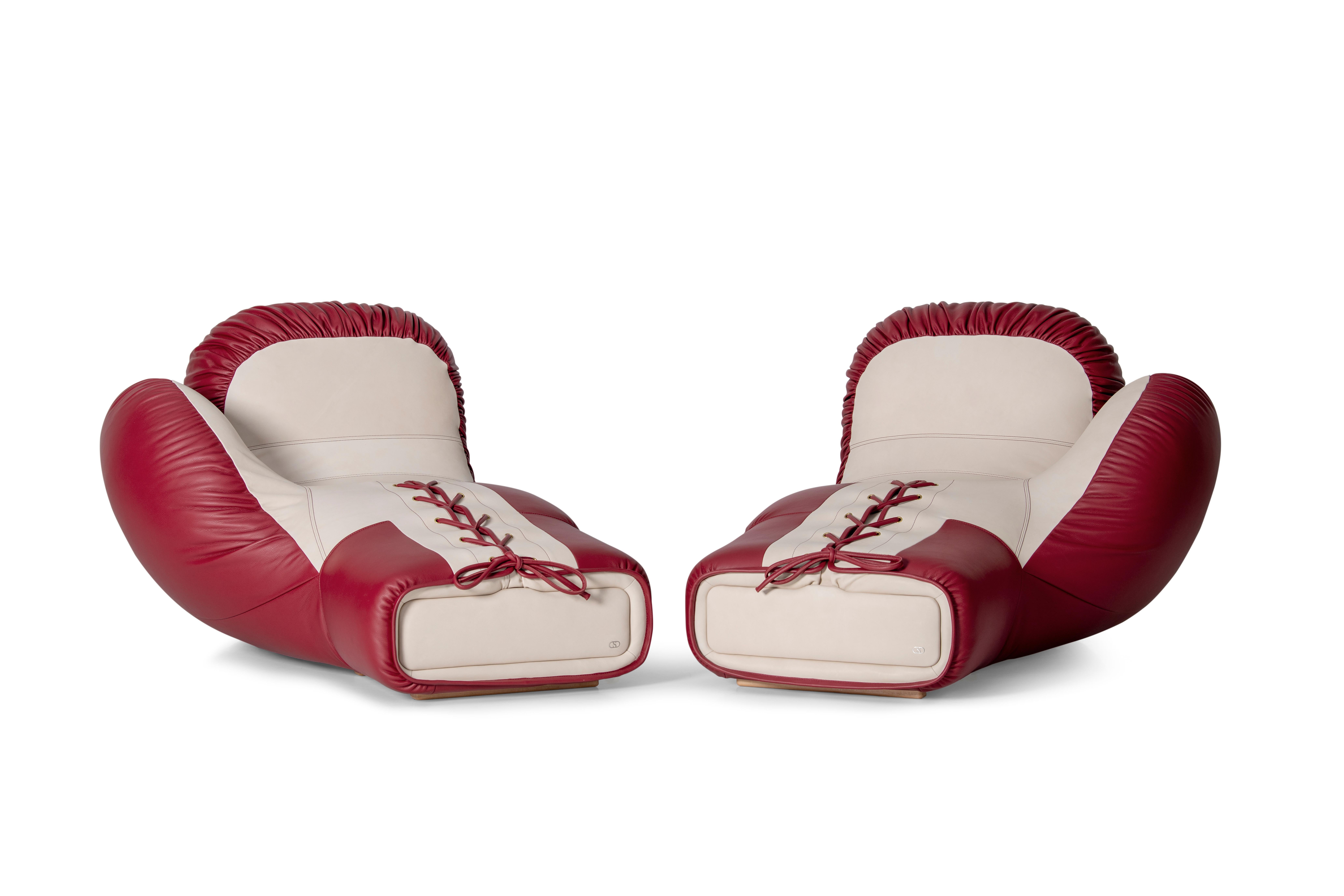 XXIe siècle et contemporain Canapé ou chaise longue emblématique De Sede Boxing Glove DS-2878/10 version droite en vente