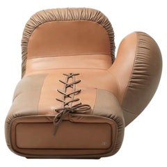 Divano o Chaise Longue Iconic De Sede con guanto da pugilato DS-2878/10 Versione destra