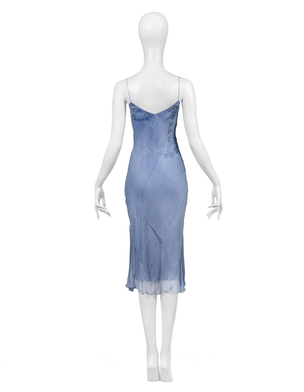 john galliano slip dress