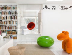 Iconic Eero Aarnio Green Pastil Chair