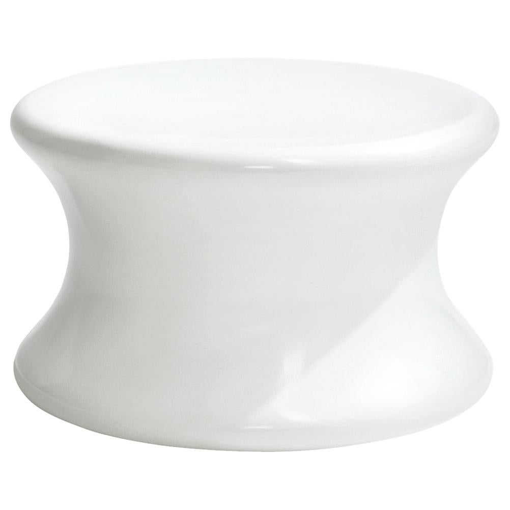 Iconic Eero Aarnio Large White Mushroom Stool For Sale