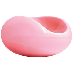 Chaise Pastil rose emblématique d'Eero Aarnio