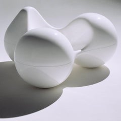 Iconic Eero Aarnio White Tomato Chair