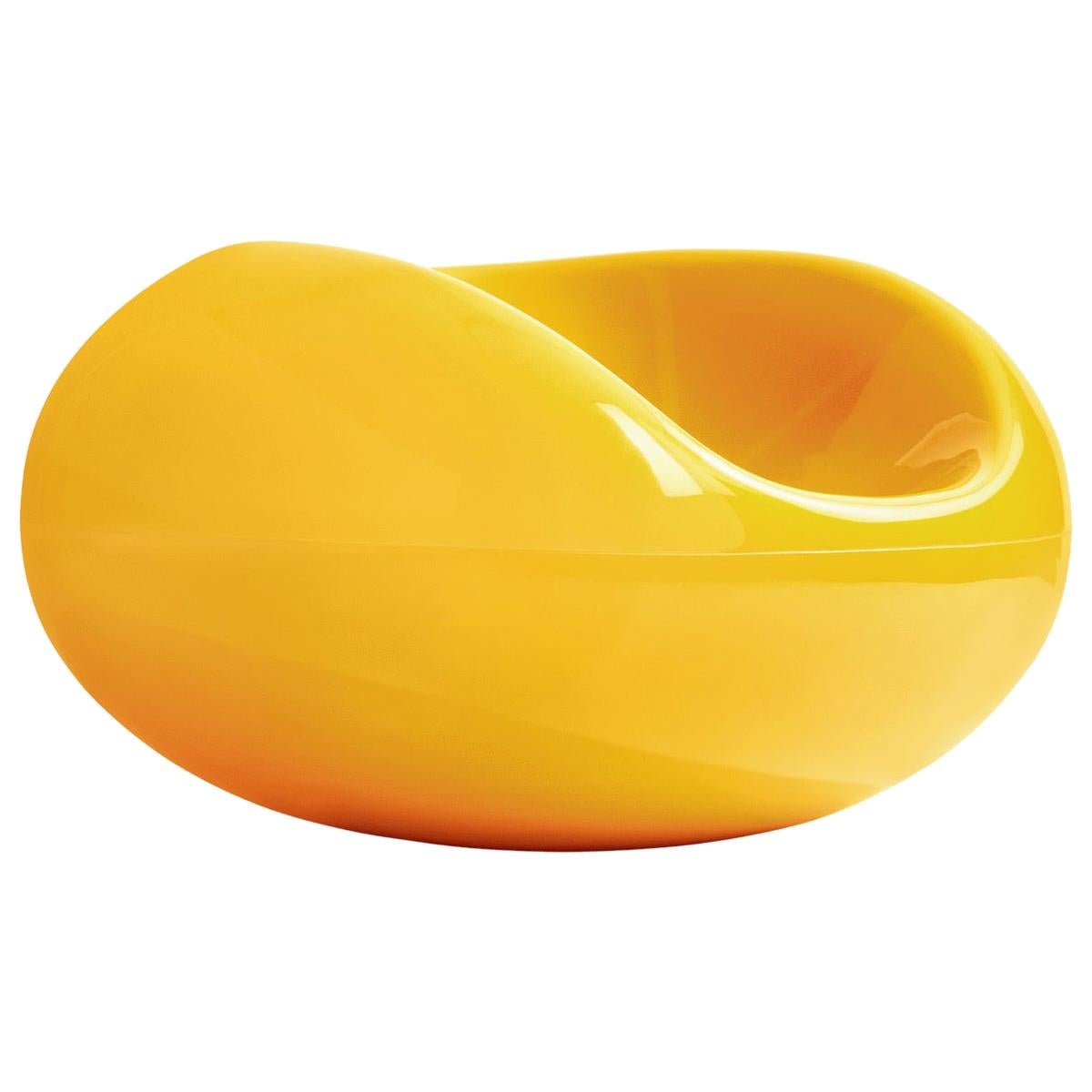 Eero Aarnio chaise emblématique Pastil jaune en vente