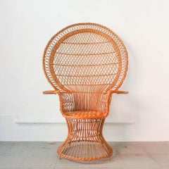 Iconic “Emanuelle” Peacock Chair, 1970's