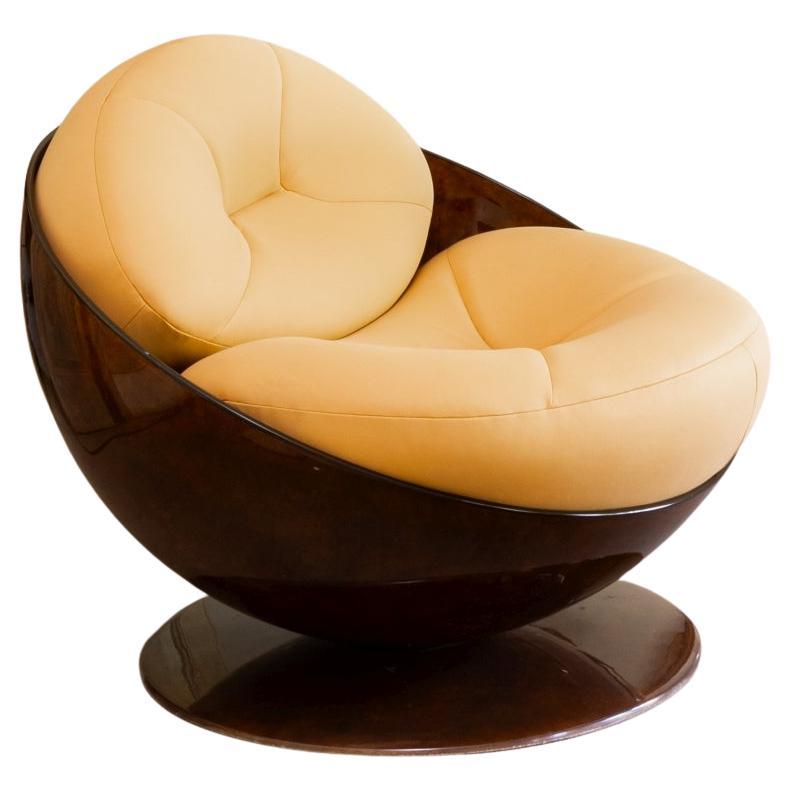 Iconic Esfera Armchair by Ricardo Fasanello - Fasanello estate certified - 60
s