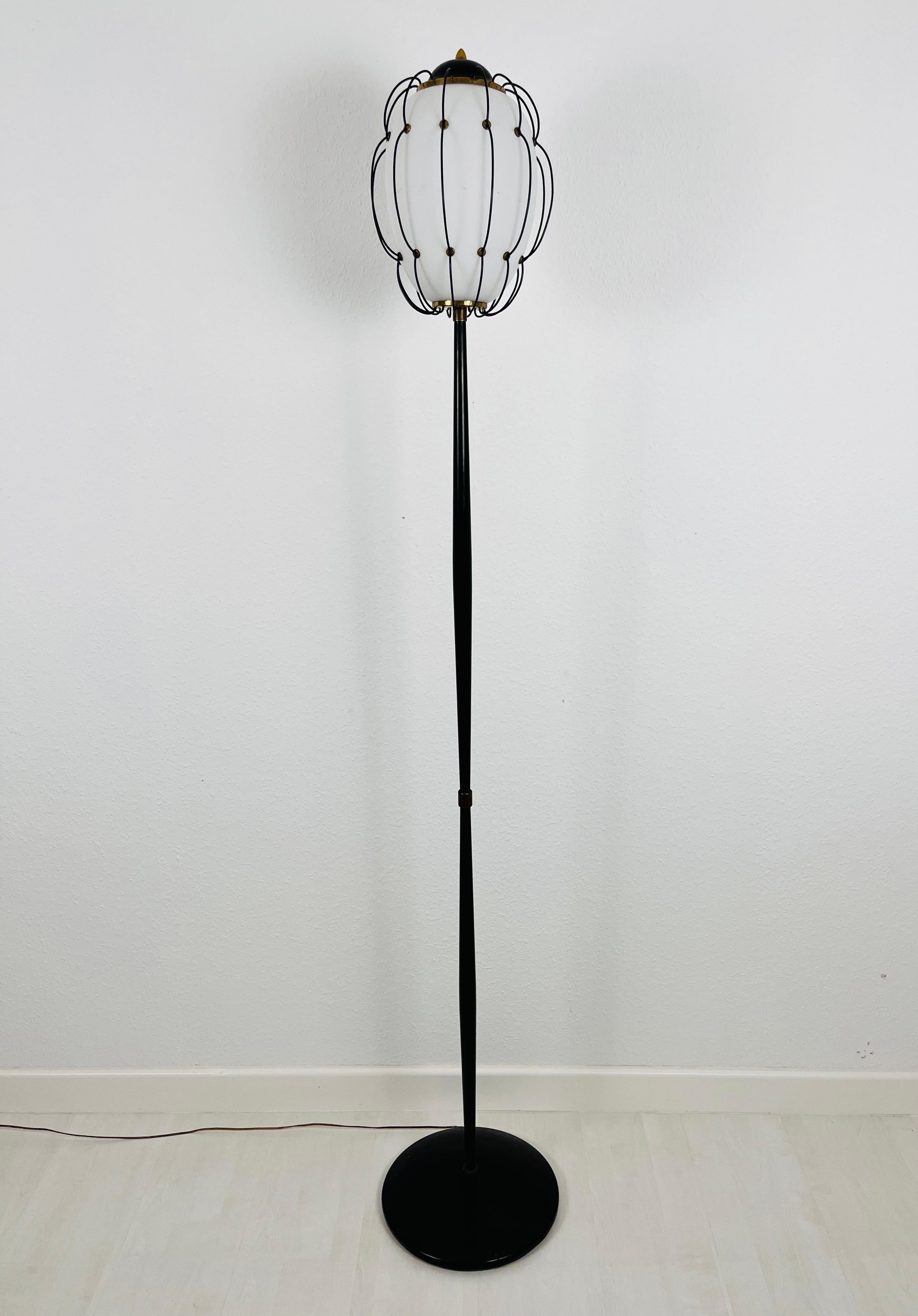 Mid-Century Modern Iconic Floor Lamp by Angelo Lelli for Arredoluce, 1950s For Sale
