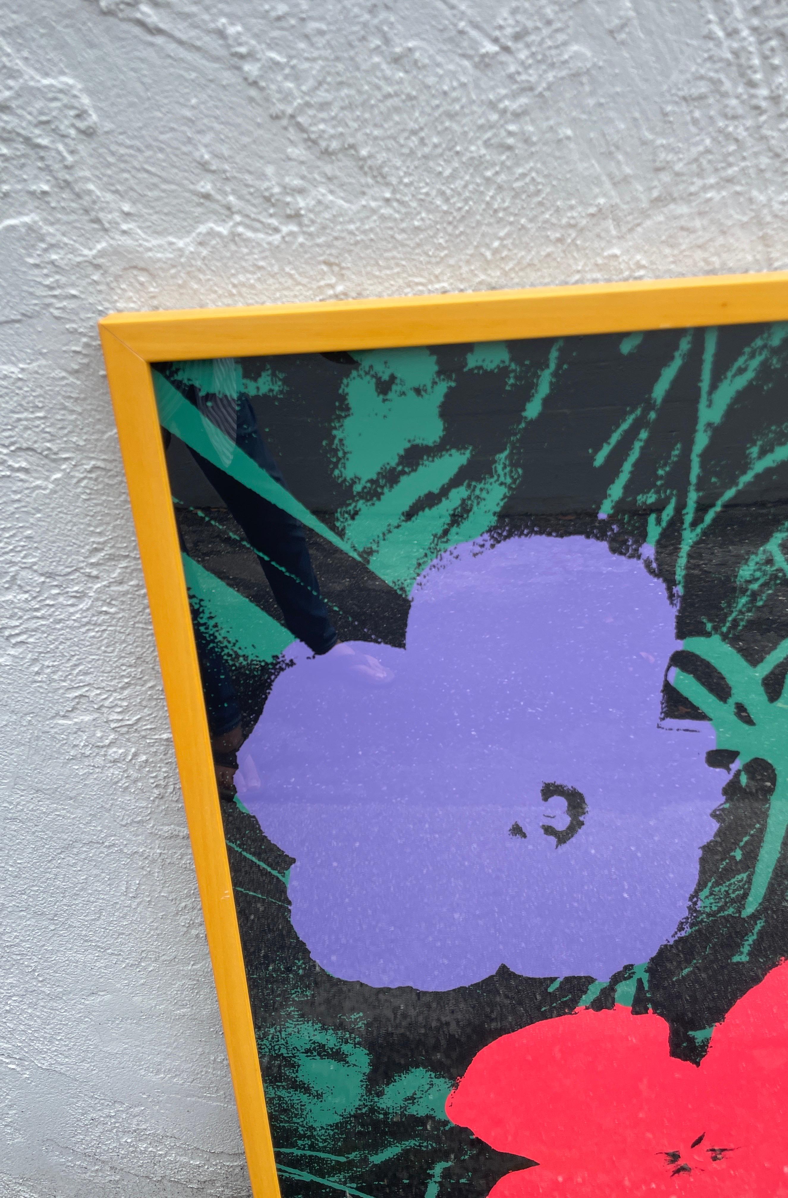 American Iconic Flowers by Andy Warhol For Sale