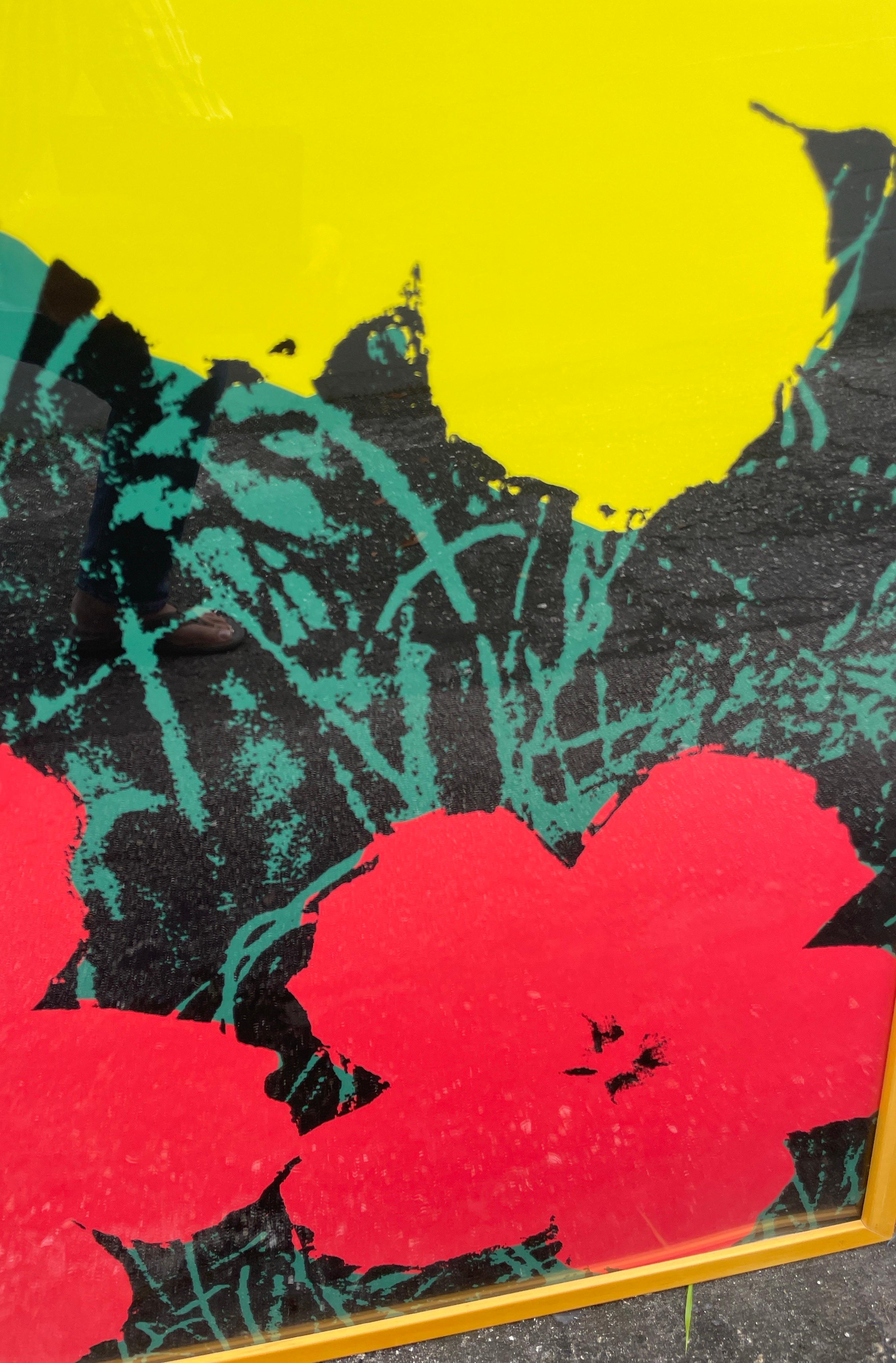 Paper Iconic Flowers by Andy Warhol For Sale