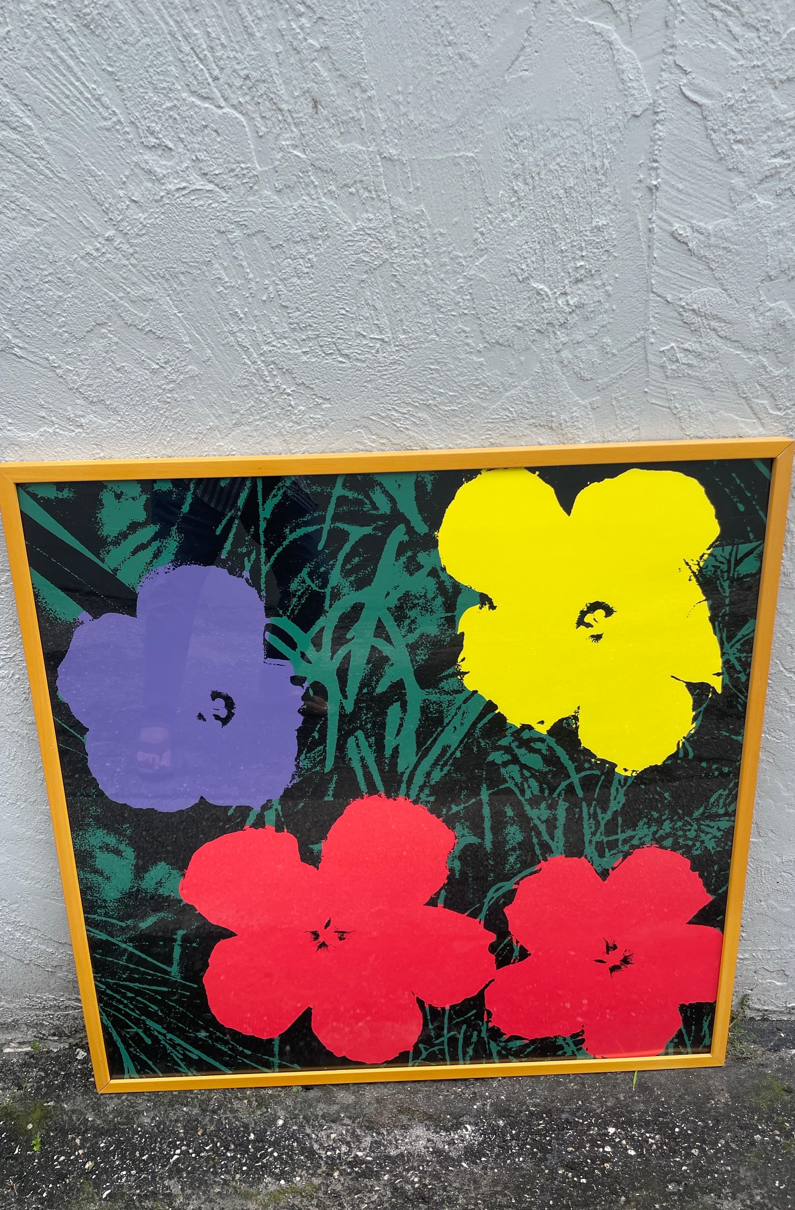Iconic Flowers by Andy Warhol For Sale 1