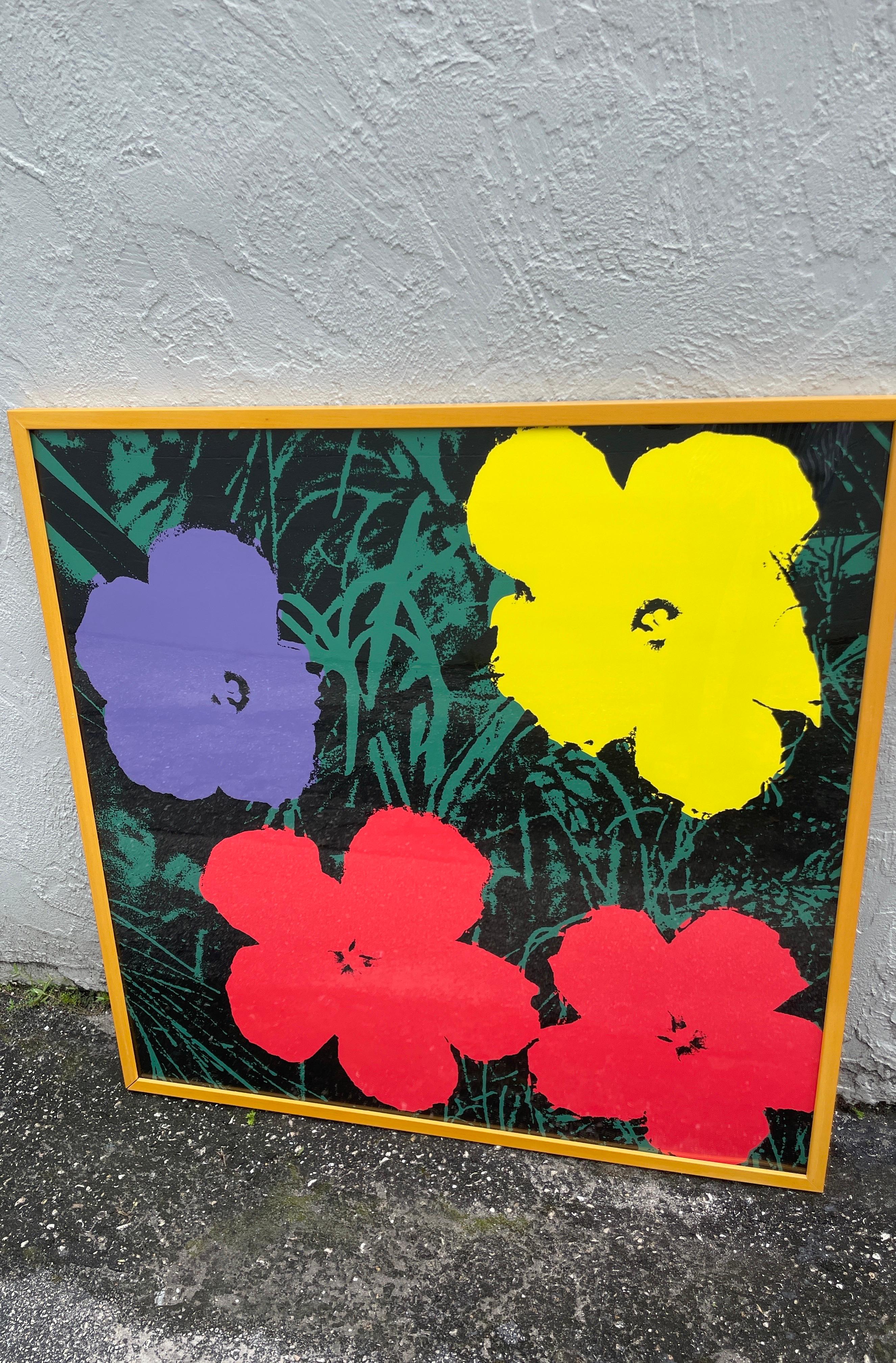 Iconic Flowers by Andy Warhol For Sale 3