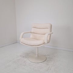 Iconic Geoffrey Harcourt “Channel” Chair for Artifort, Newly Upholstered, 1970s