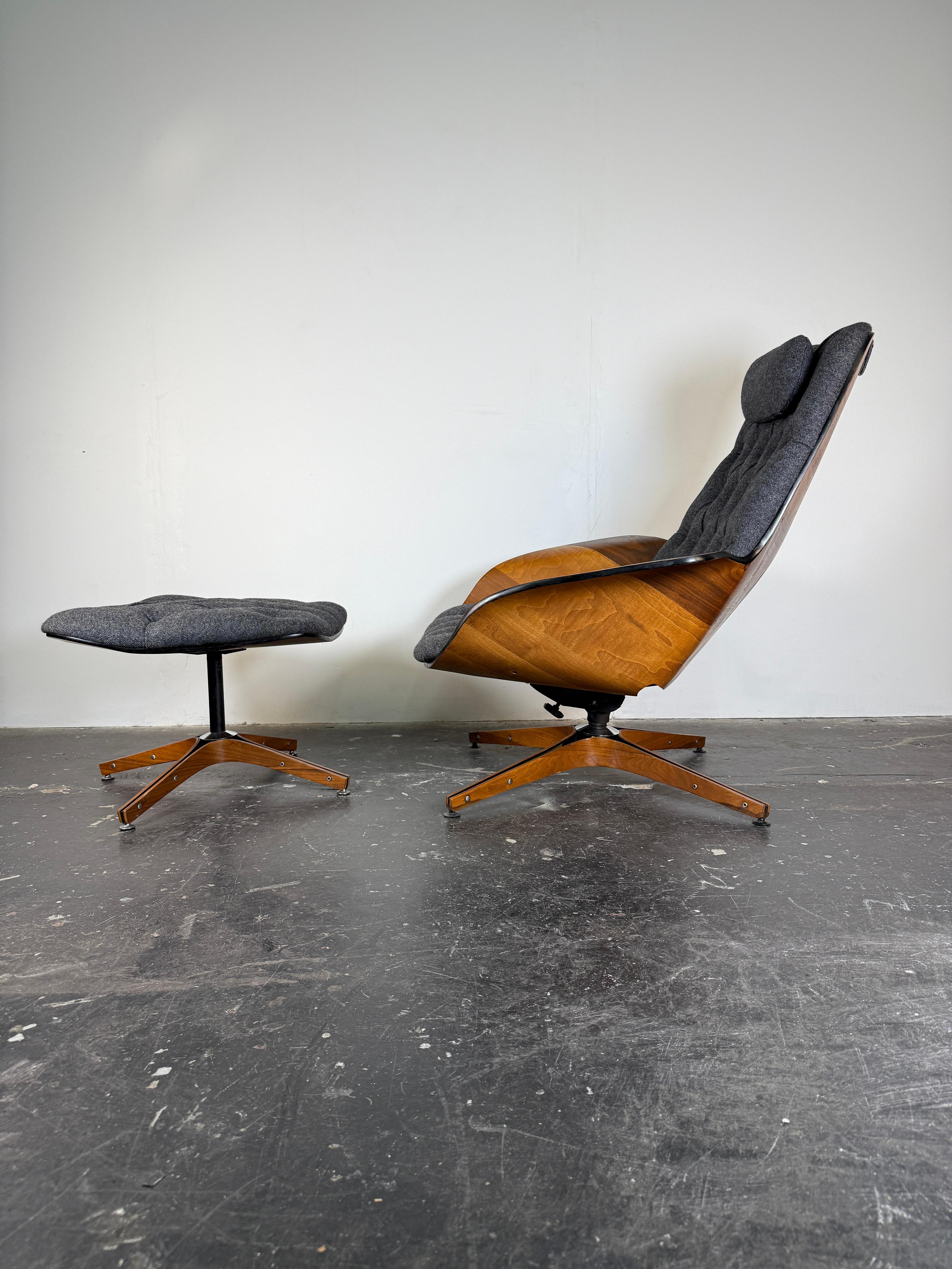 Ikonischer George Mulhauser „Mr. Chair“ Liegesessel für Plycraft im Angebot 3