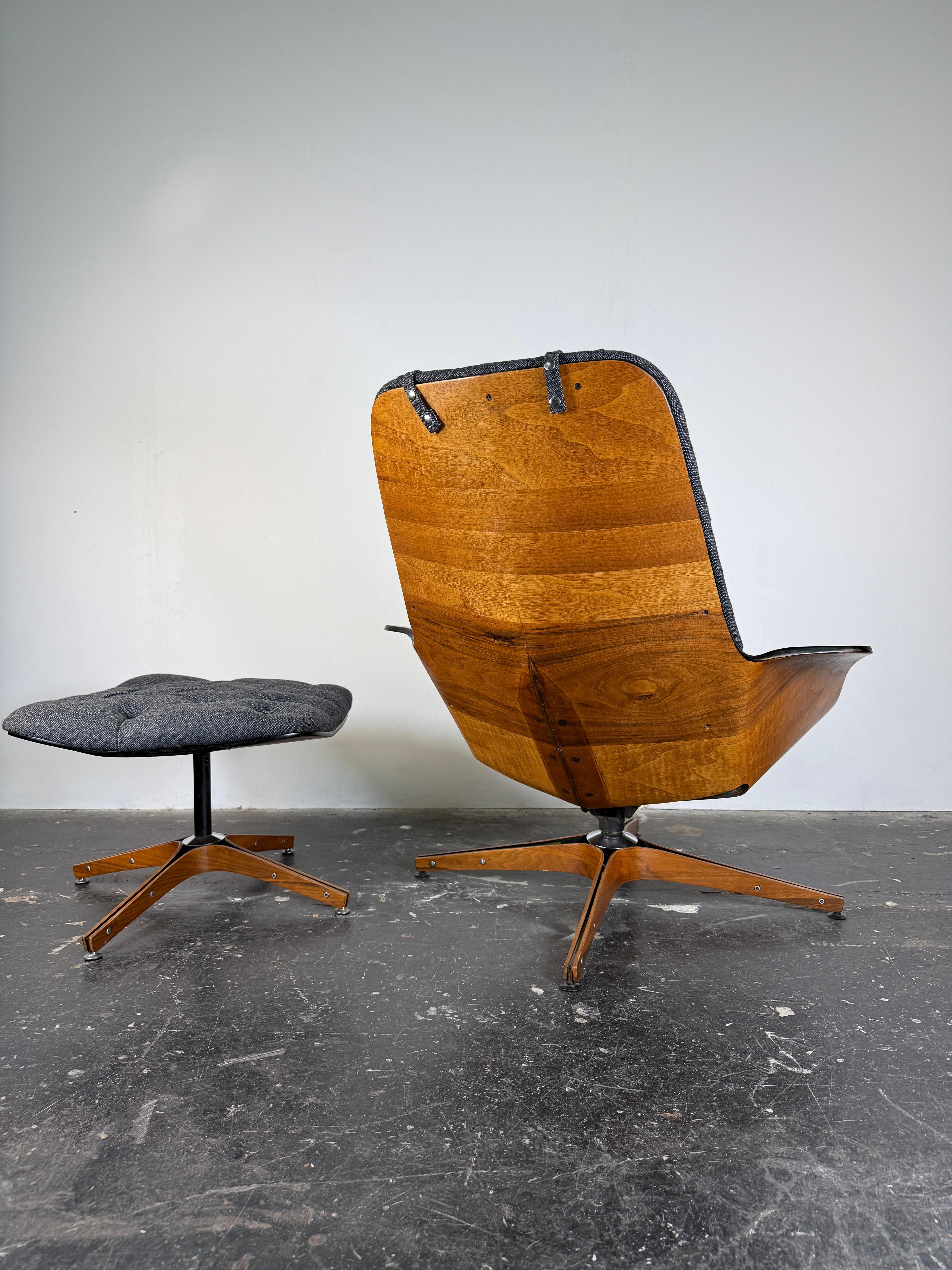 Ikonischer George Mulhauser „Mr. Chair“ Liegesessel für Plycraft im Zustand „Gut“ im Angebot in San Diego, CA