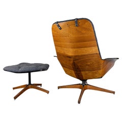 Iconic George Mulhauser "Mr. Chair" Recliner for Plycraft