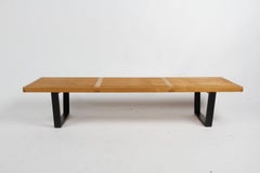 Iconic George Nelson #4691 Vintage Slat Bench for Herman Miller Uncommon 68"