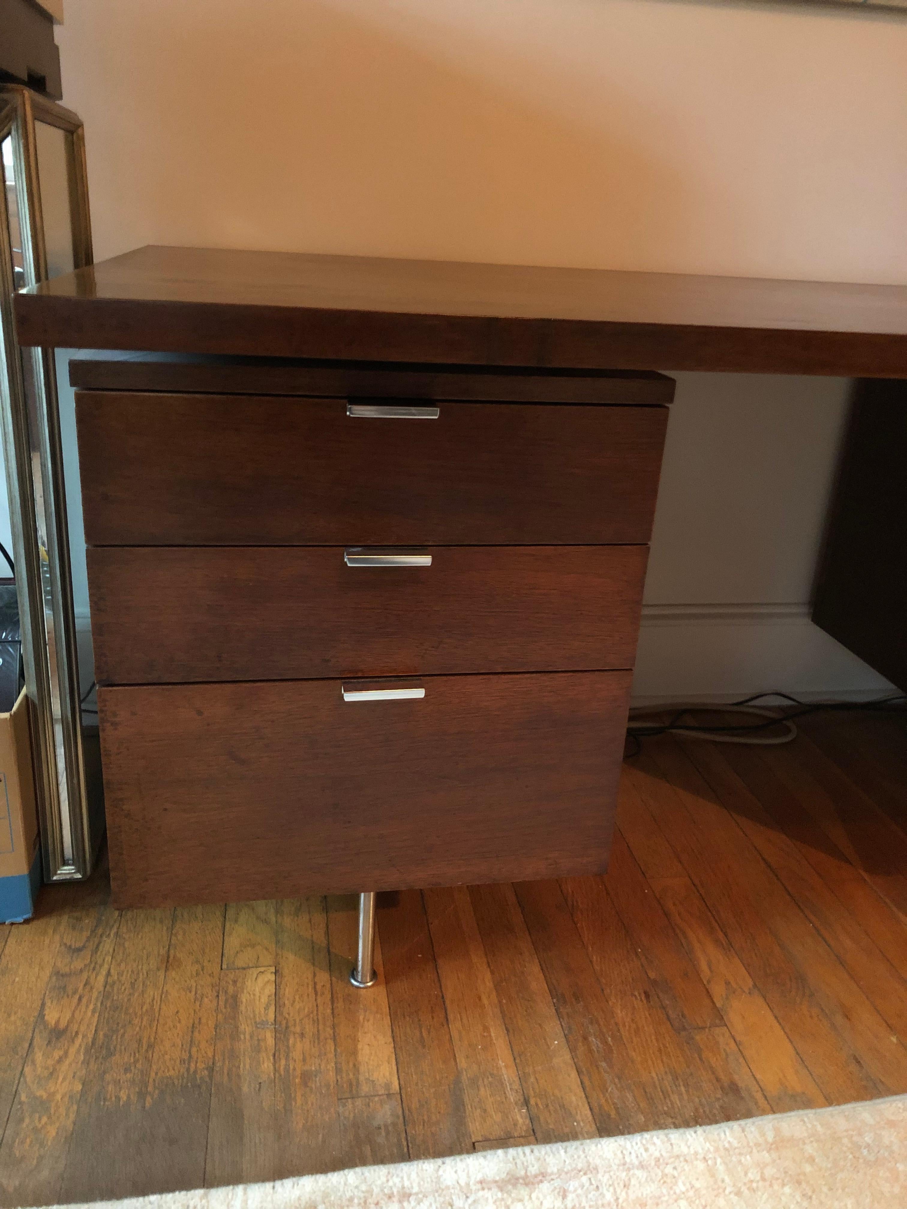 Iconic George Nelson Mid-Century Modern Executive Desk 6