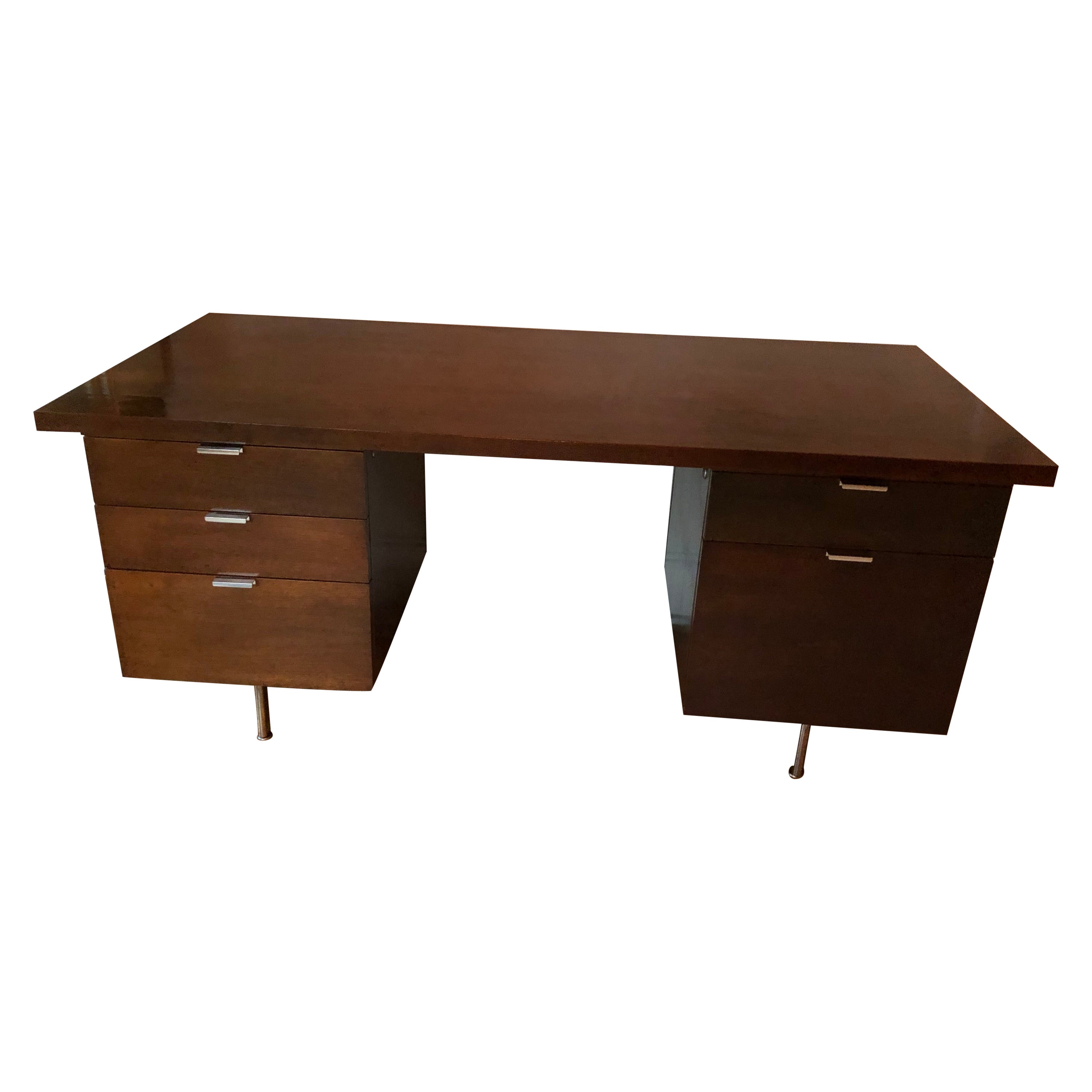 Iconic George Nelson Mid-Century Modern Executive Desk