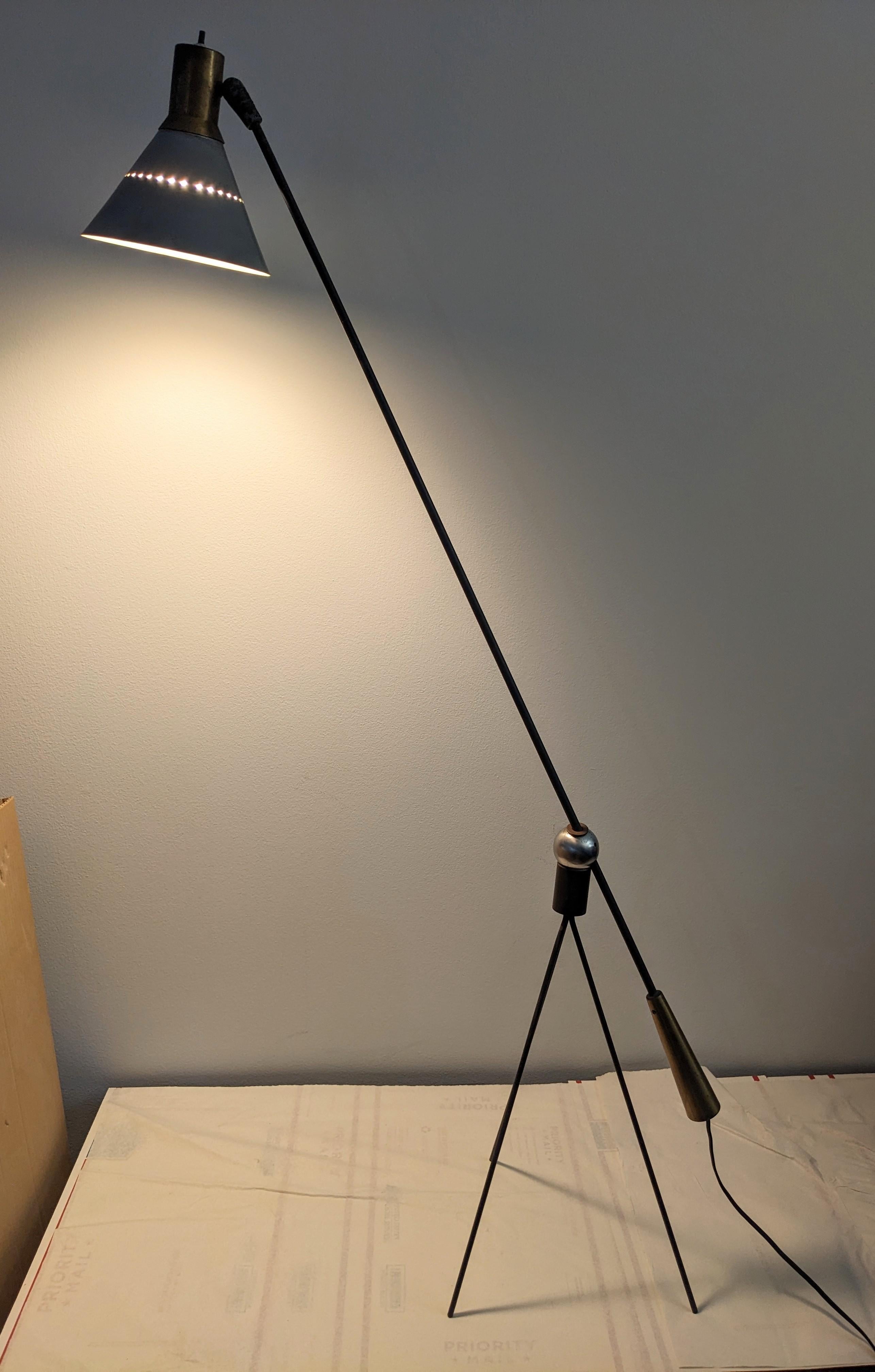 Iconic Gilbert Watrous Magnetic Floor Lamp For Sale 8