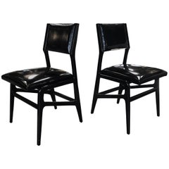 Pair of Iconic Gio Ponti Chairs, Italy 1958, 