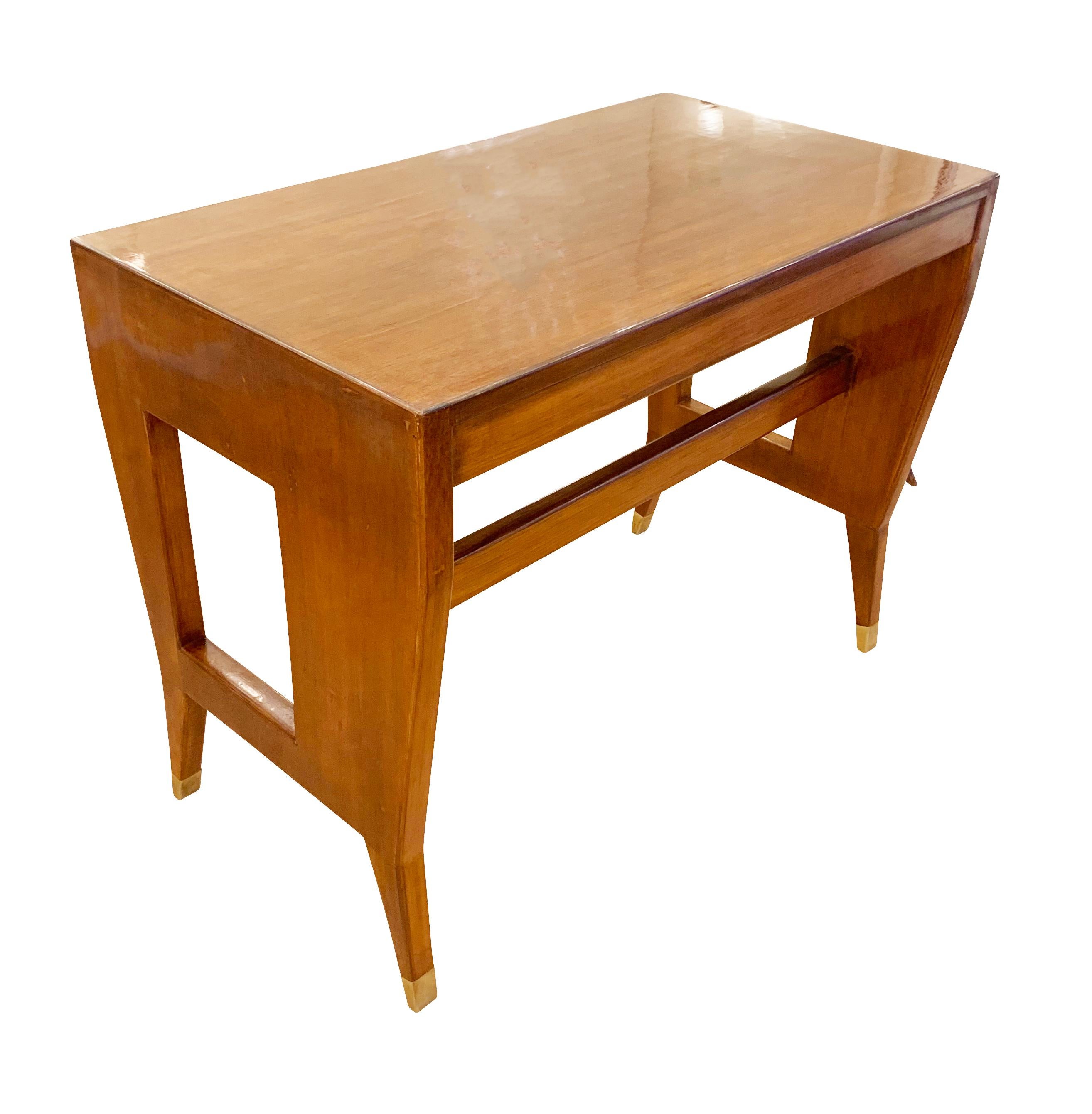 Mid-Century Modern Iconic Gio Ponti Desk for BNL For Sale