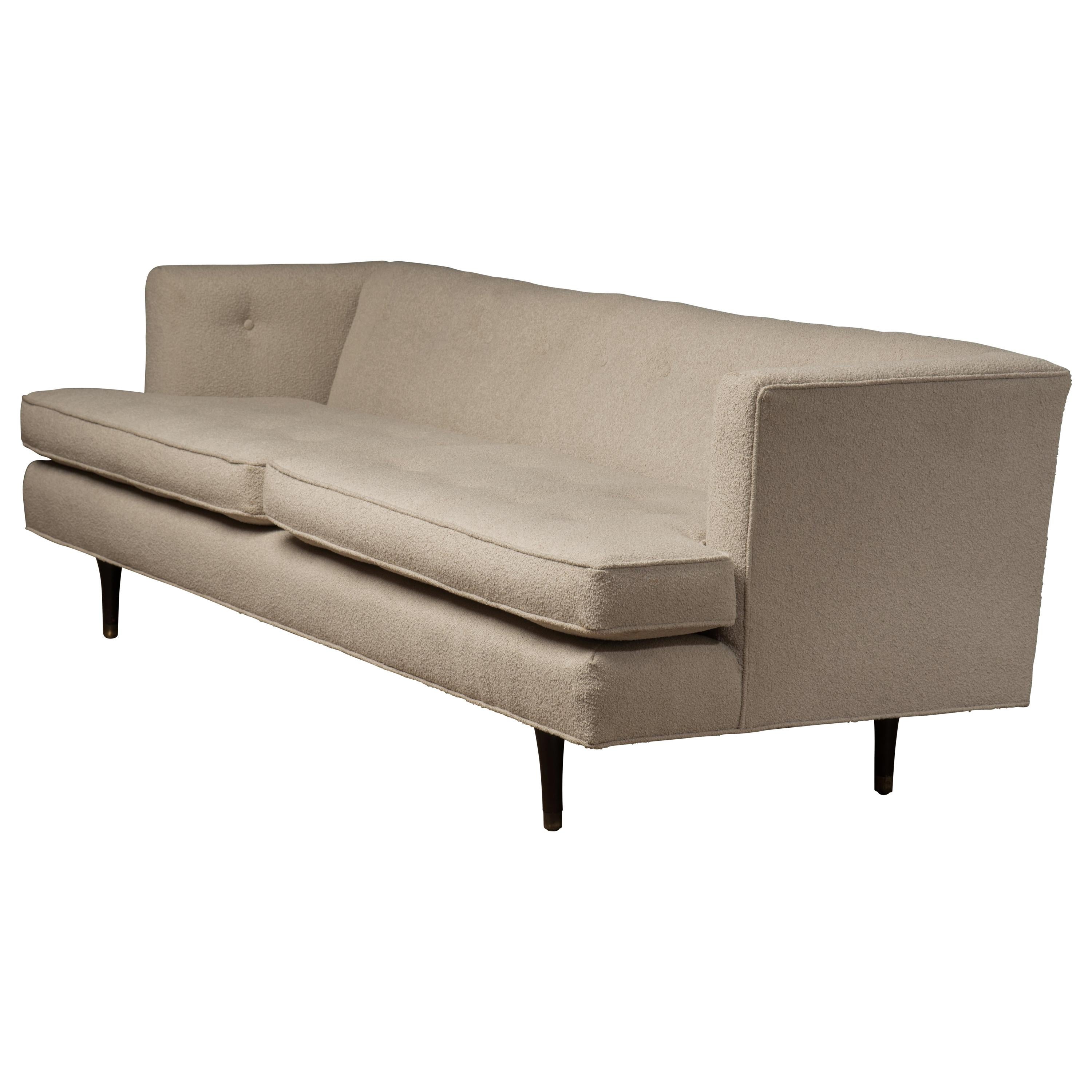 Iconic Glam Midcentury Modern Dunbar Sofa by Edward Wormley For Sale