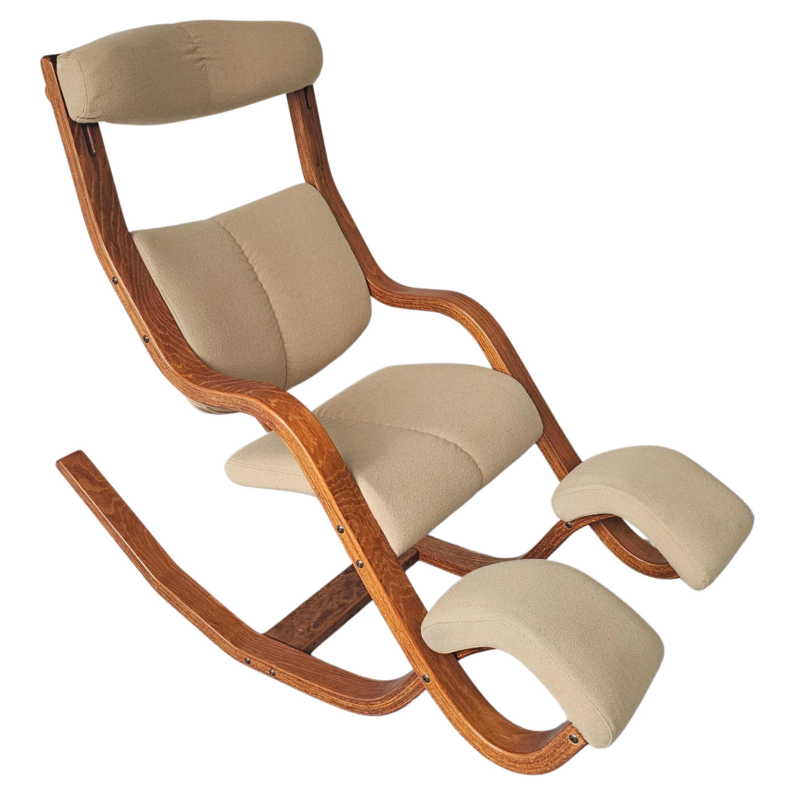 Iconic Gravity Balans Reclining Chair by Peter Opsvik for Varier, Norway 1980s