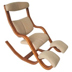 Vintage Iconic Gravity Balans Reclining Chair by Peter Opsvik for Varier, Norway 1980s