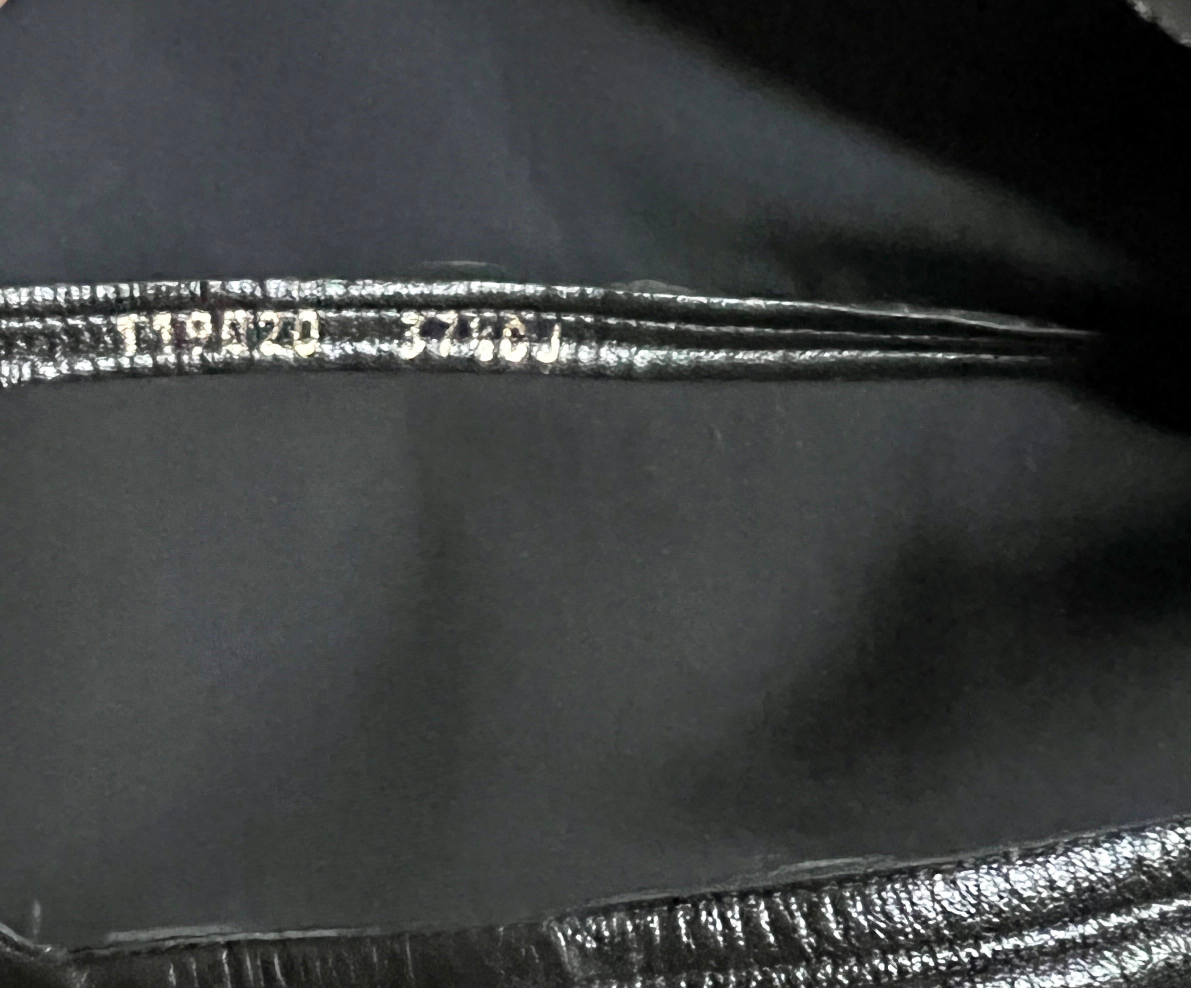 ICONIC Gucci by Tom Ford Schwarze hochhackige Stiefel mit Nieten OTK Bondage FW2003 37,5C im Angebot 5