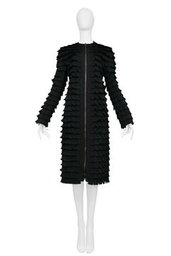 Iconic Gucci By Tom Ford Black Tab Runway Coat 2001