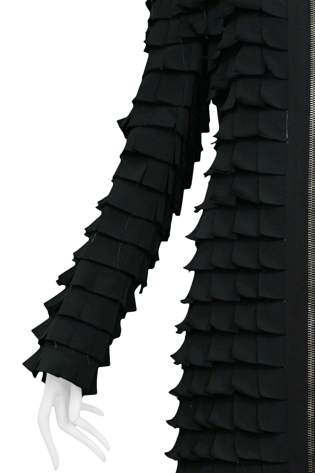 Manteau de défilé Icci By Tom Ford Tab noir 2001 Bon état - En vente à Los Angeles, CA
