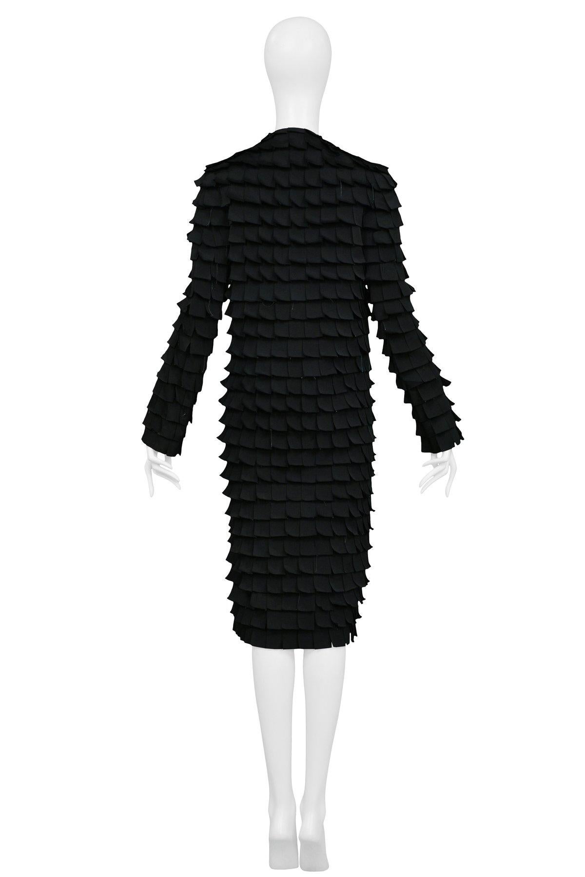 Manteau de défilé Icci By Tom Ford Tab noir 2001 Pour femmes en vente