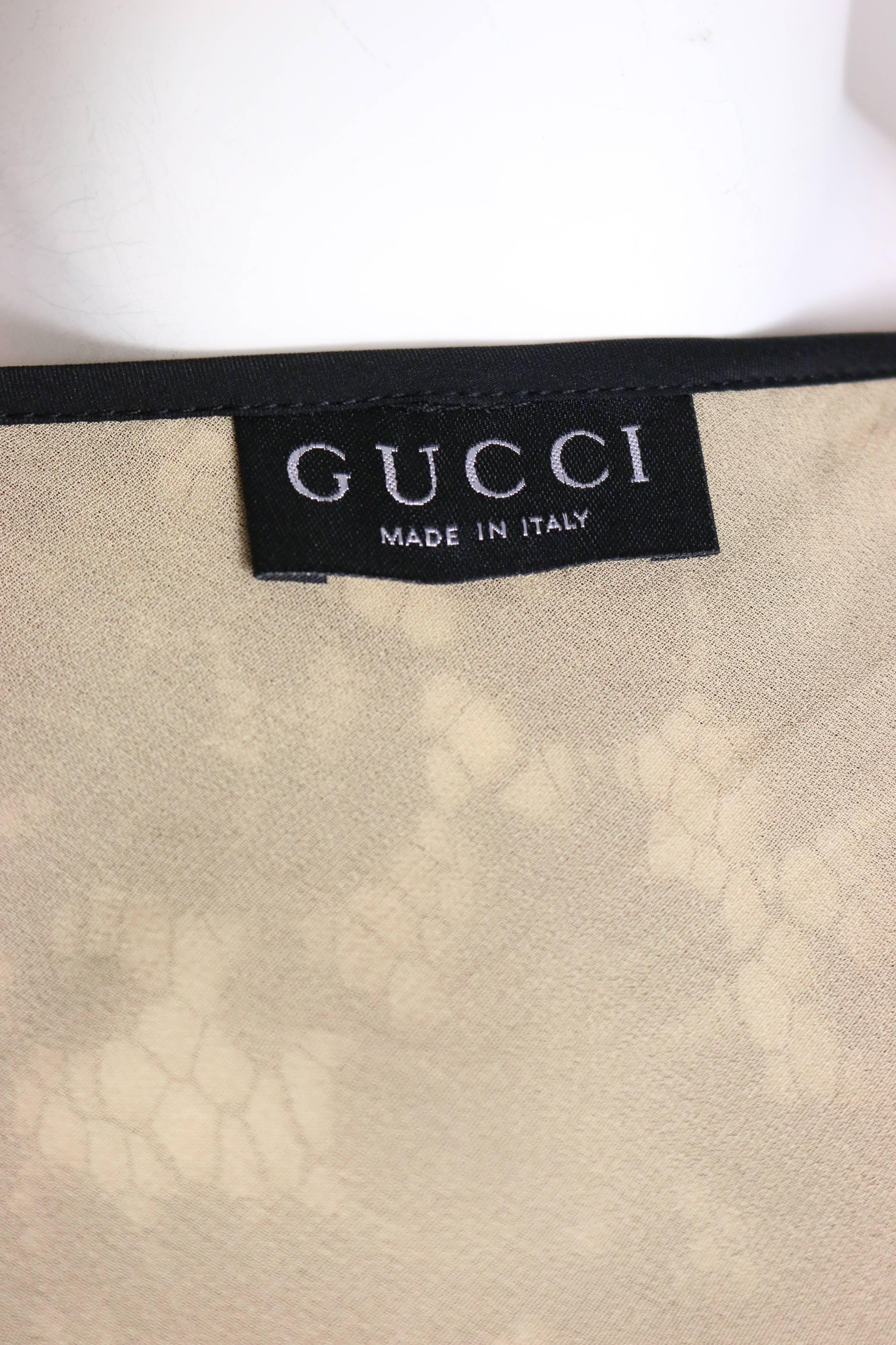 Iconic Gucci by Tom Ford Lace Dress For Sale 5