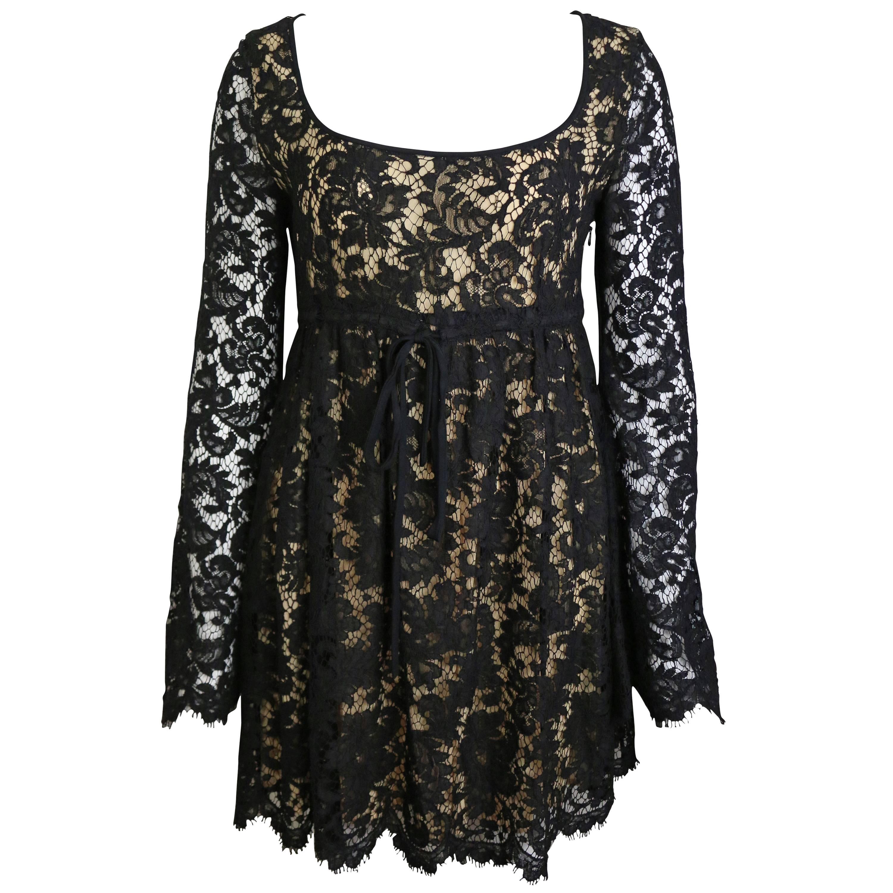 Iconic Gucci by Tom Ford Lace Dress For Sale