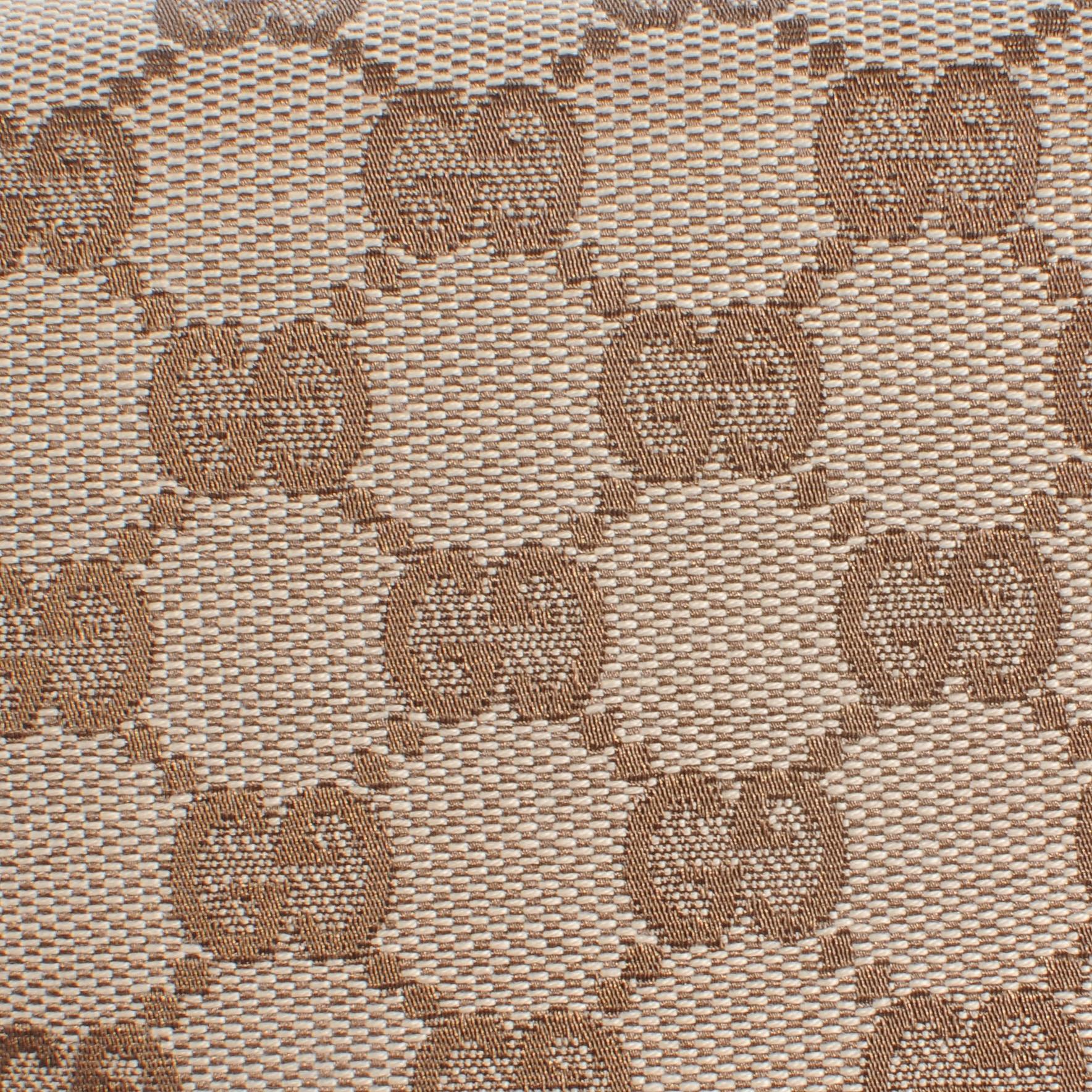UNWORN Gucci by Tom Ford 2004 Monogram Canvas Jeweled Dragon Bag Bamboo Chain 2