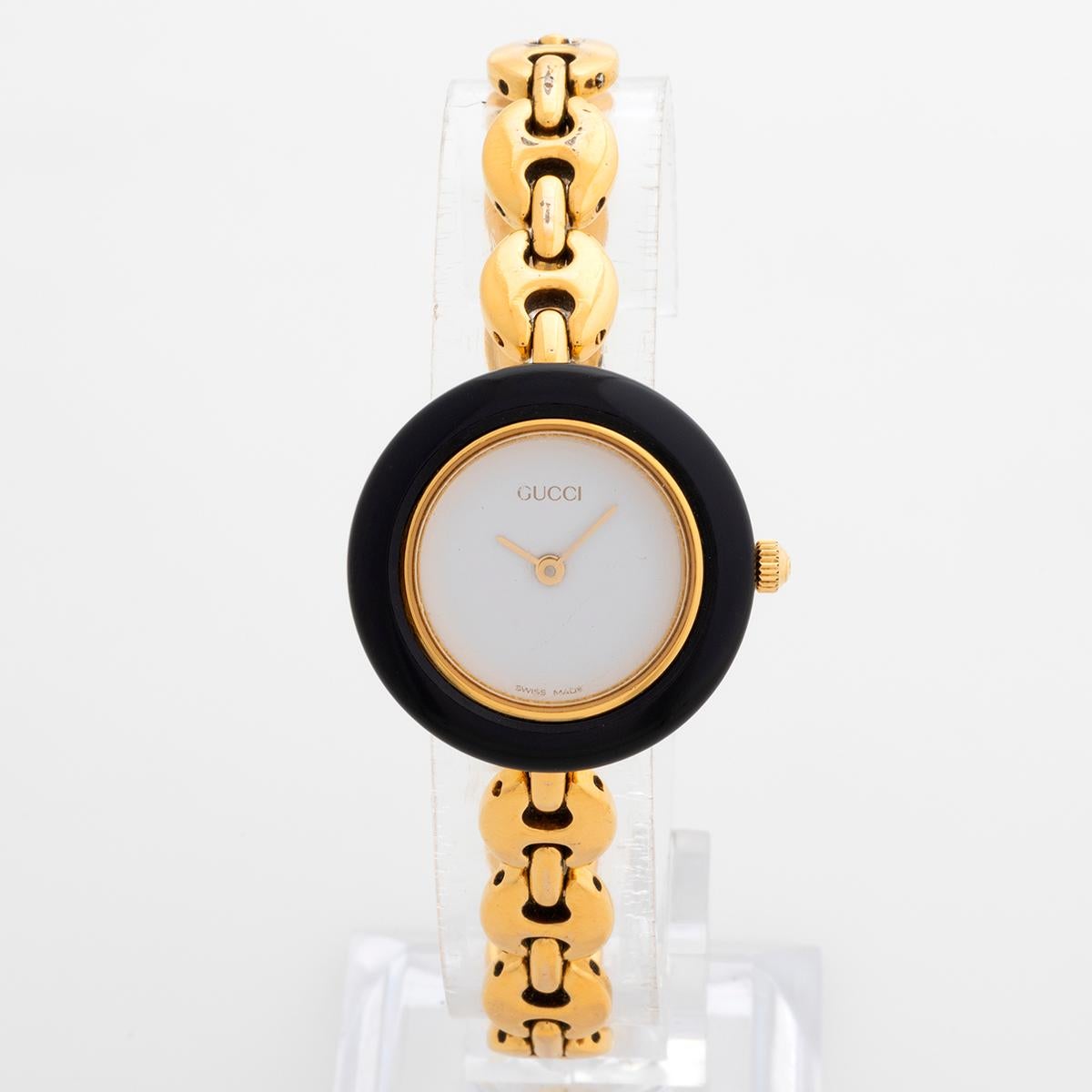 Iconic Gucci Ladies Ref 11/12.2, Interchangeable Bezels, Complete Set at  1stDibs