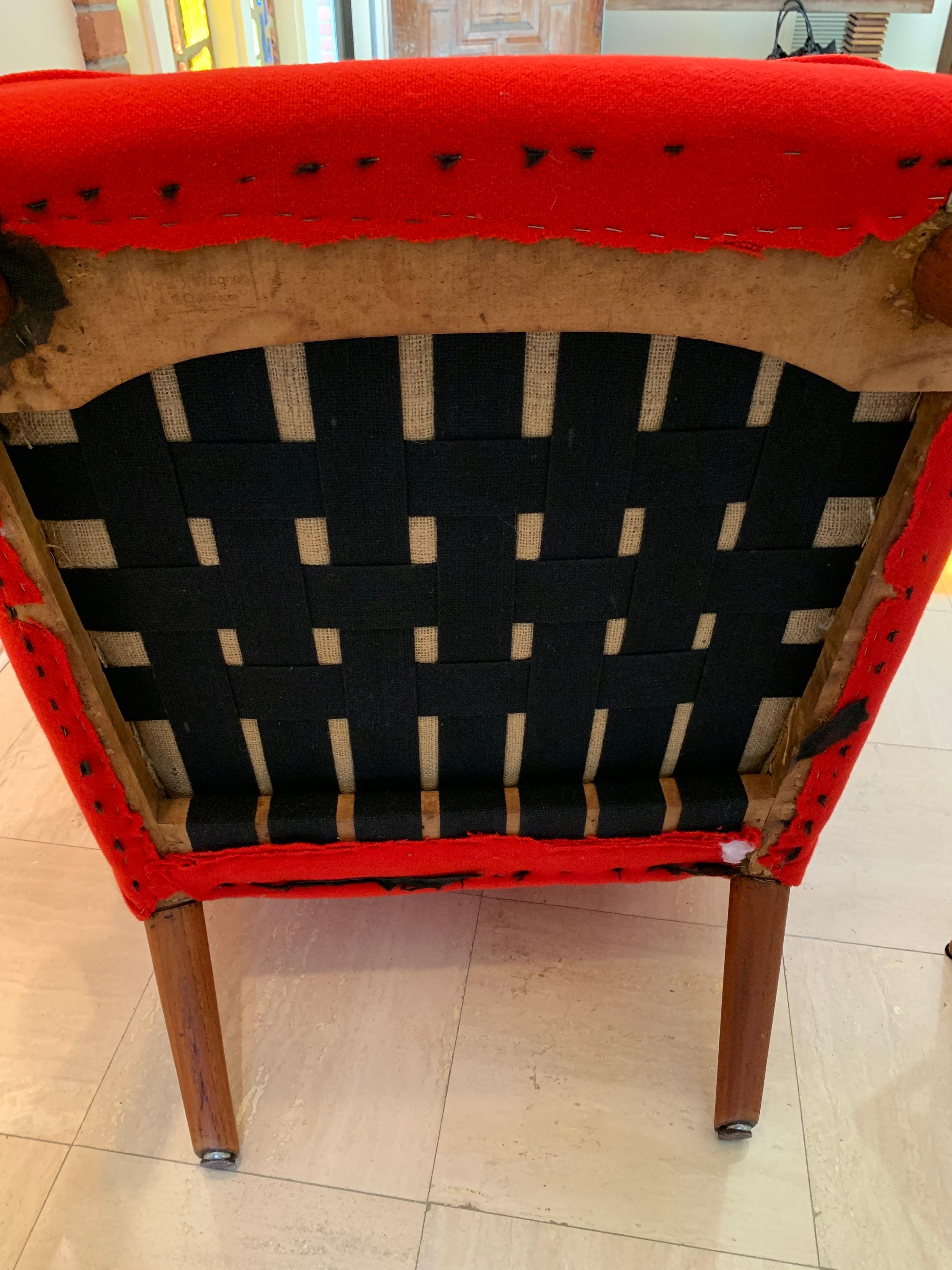 Iconic Hans J. Wegner Signed Papa Bear Chair & Ottoman AP-19 & AP-29 11