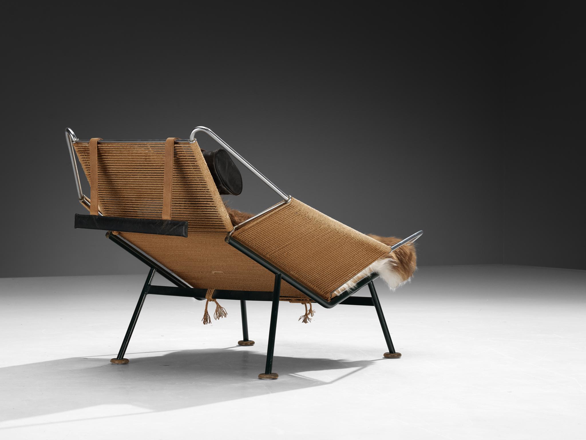 Danois Chaise longue iconique Hans Wegner 