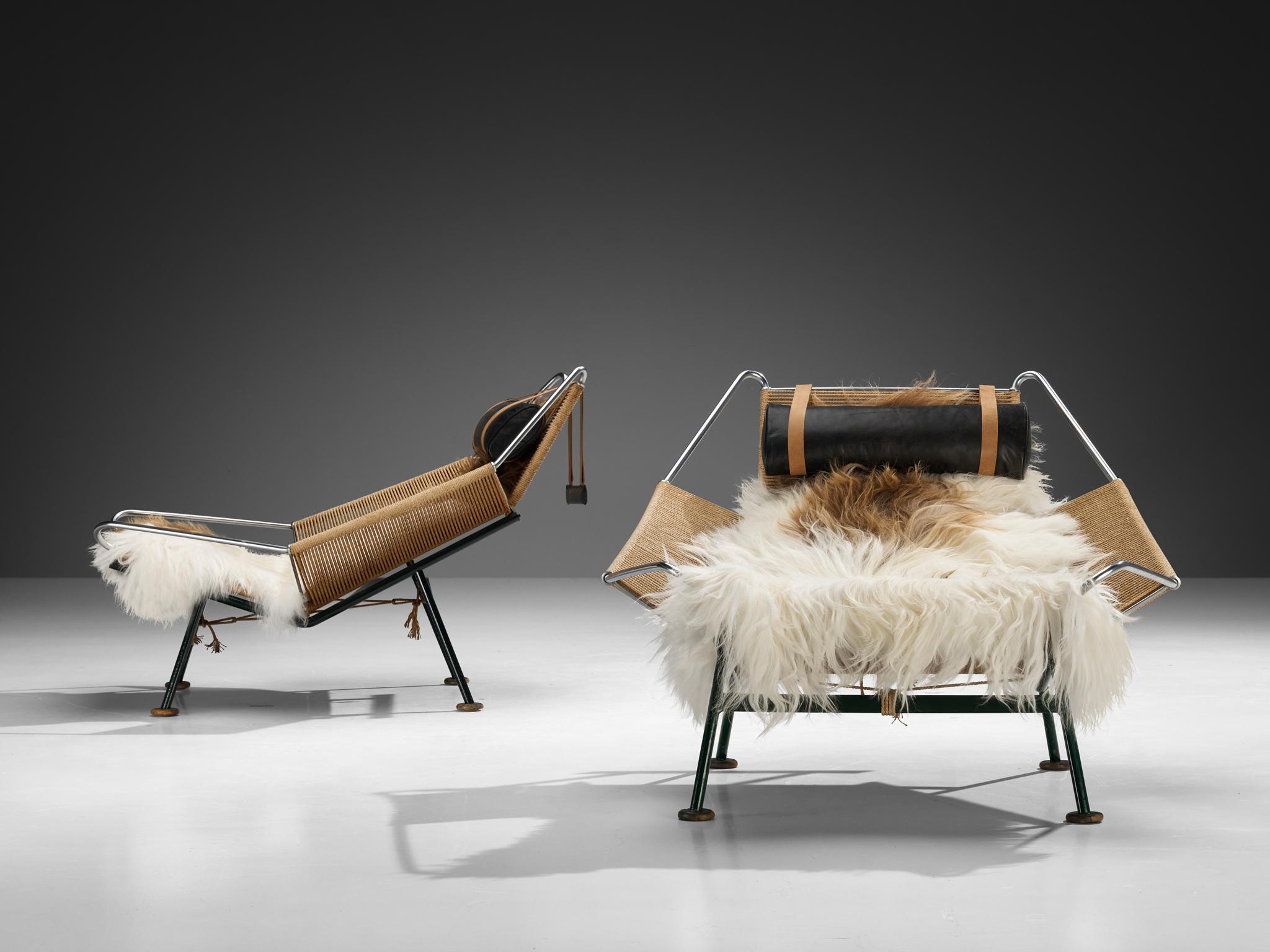 Milieu du XXe siècle Chaises longues 