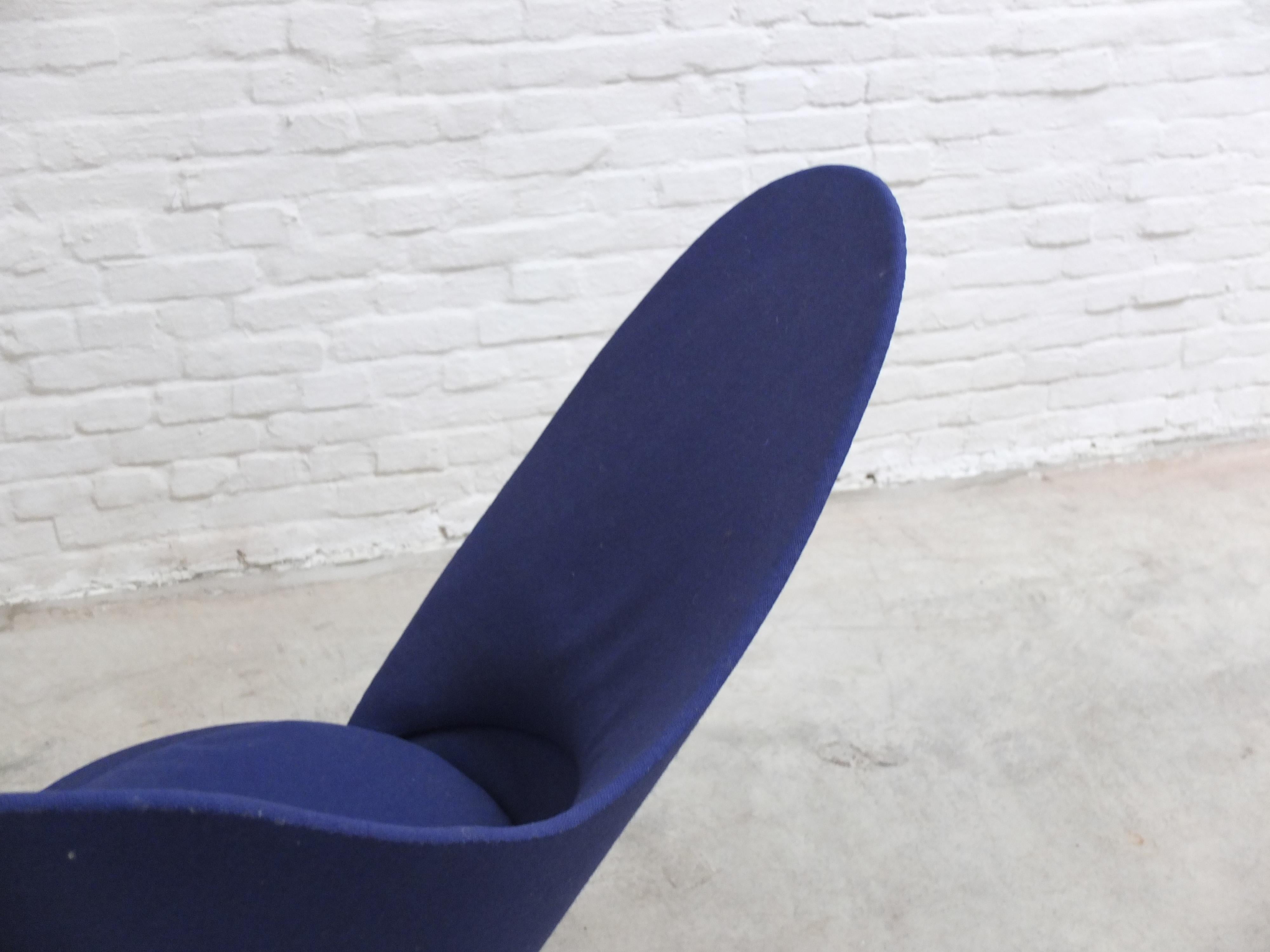 Iconic 'Heart Cone' Chair by Verner Panton for Plus Linje, 1958 For Sale 8