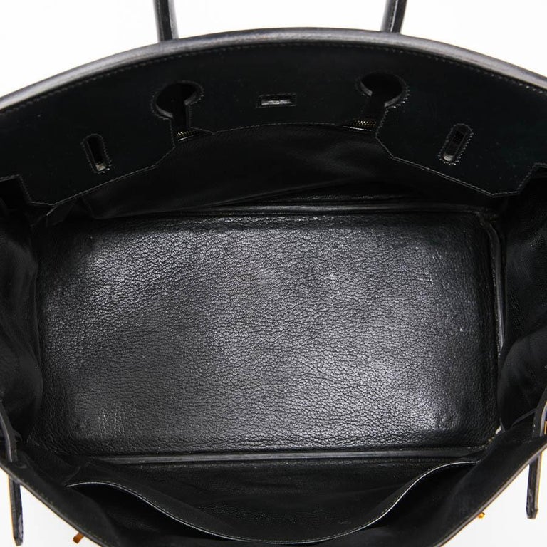 Hermes Birkin 35 Bag So Black Box Leather Limited Edition Very Rare –  Mightychic