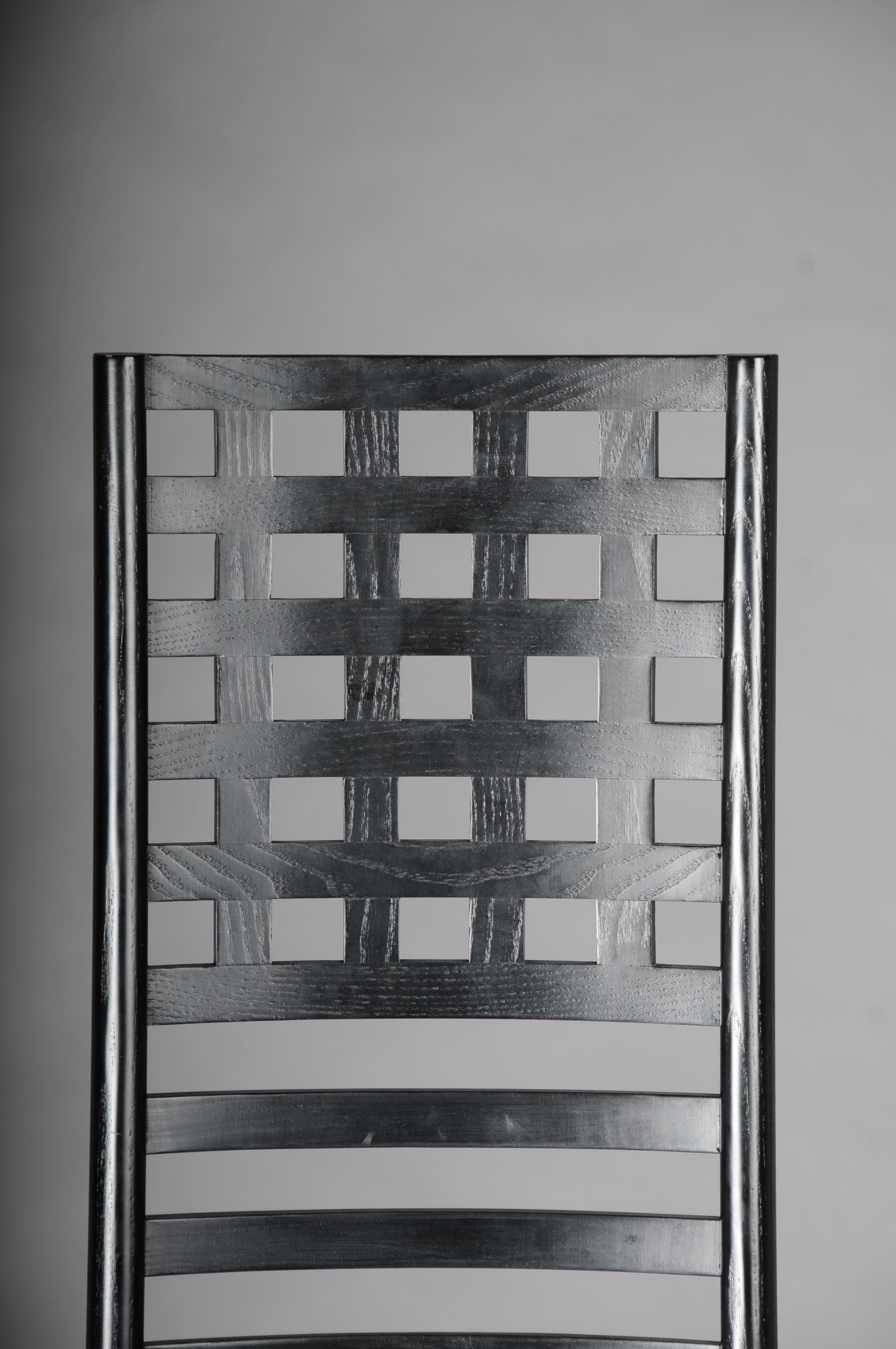 Iconic Hill House 1 Chair by Charles Rennie Mackintosh For Sale 3
