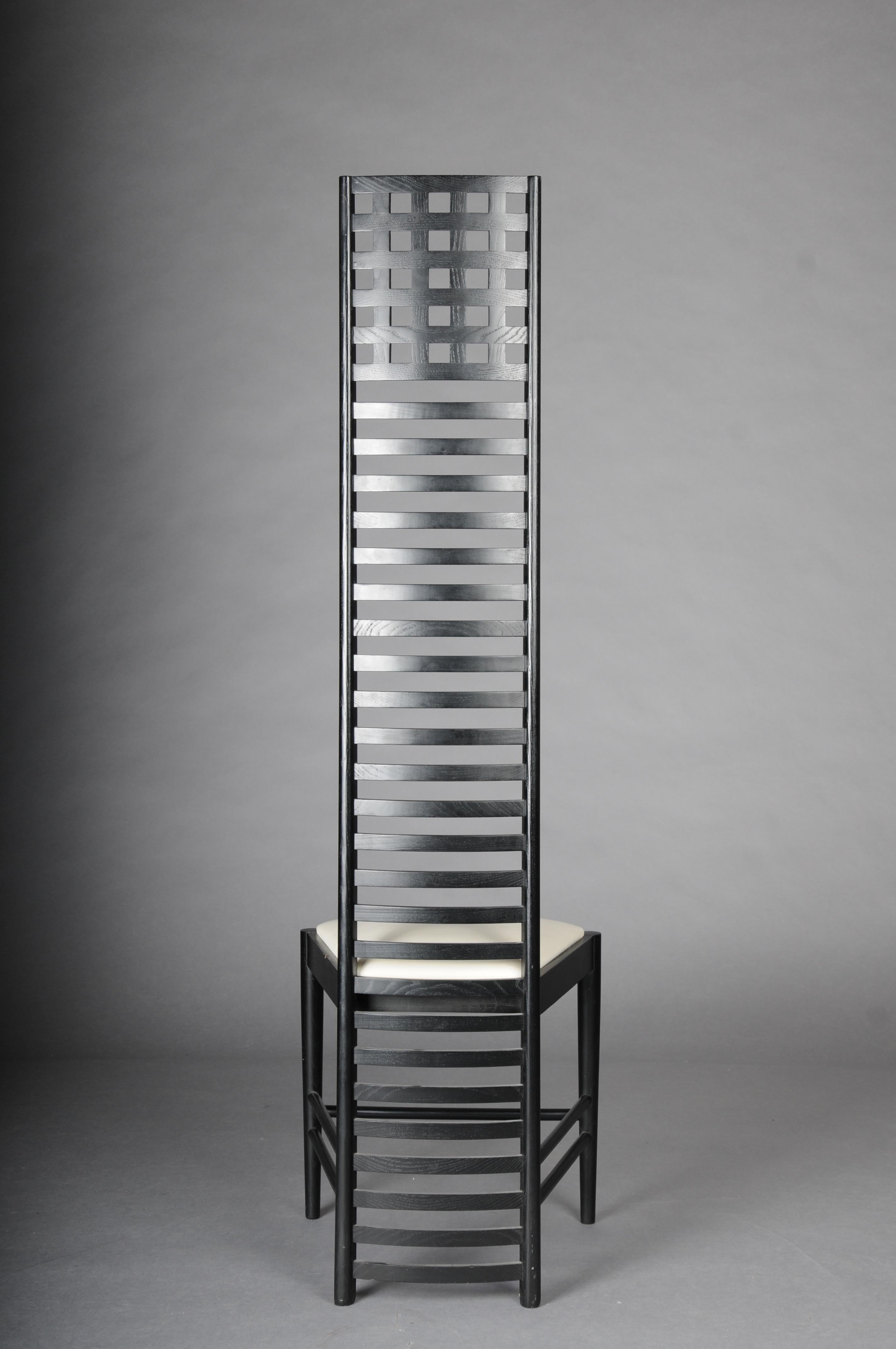 20th Century Iconic Hill House 1 Chair by Charles Rennie Mackintosh For Sale
