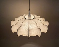 Iconic Italian Cocoon Lamp – Attributed to Castiglioni for Flos