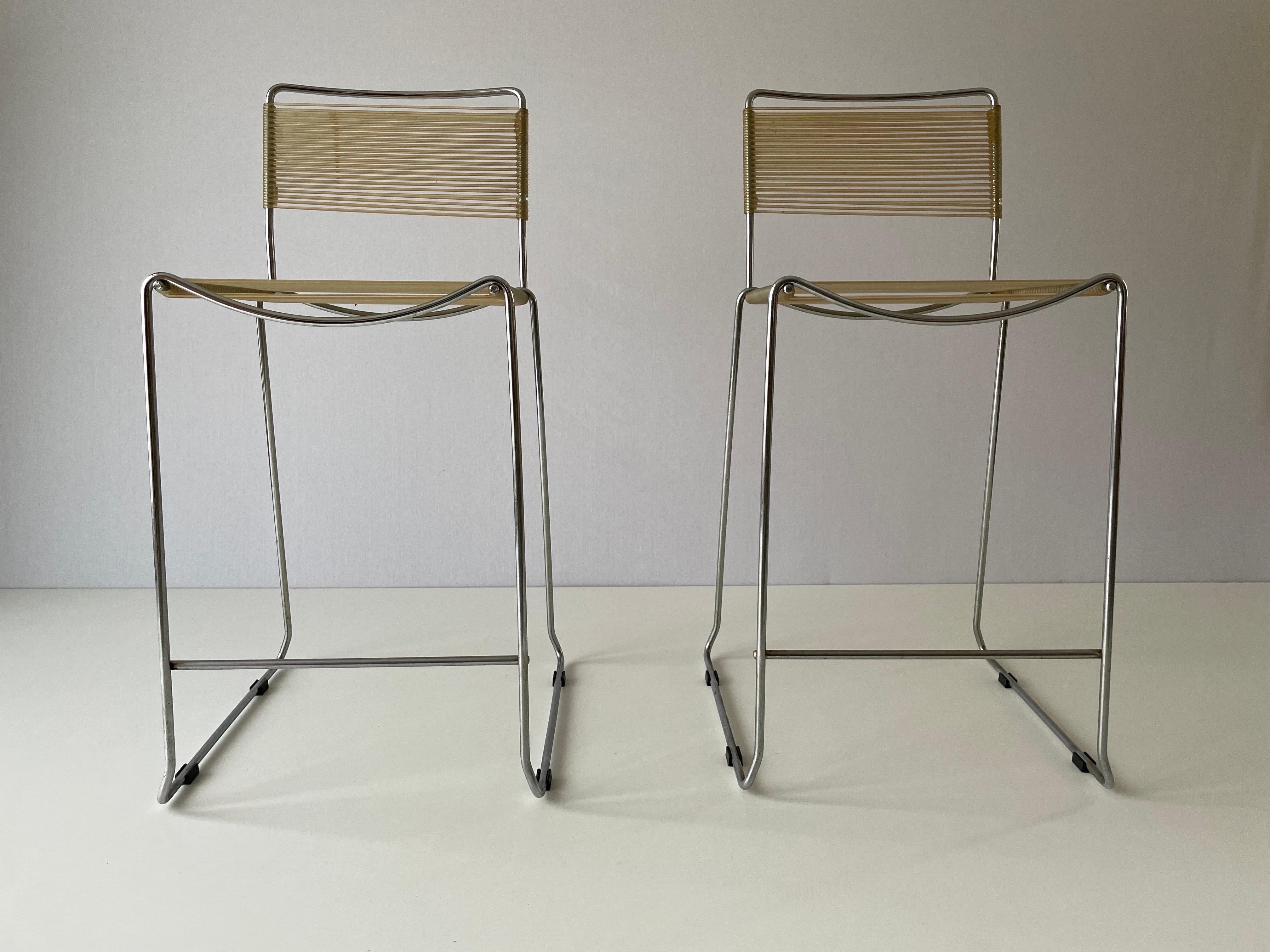Iconic Italian Spaghetti Bar Chairs, 1970s, Italy In Excellent Condition For Sale In Hagenbach, DE